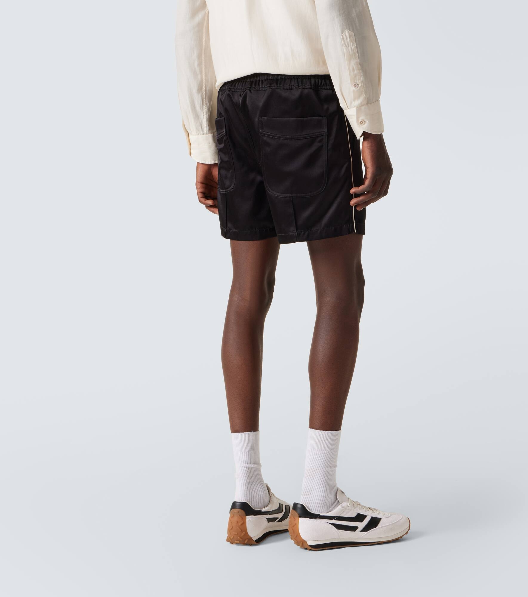 Satin shorts - 4