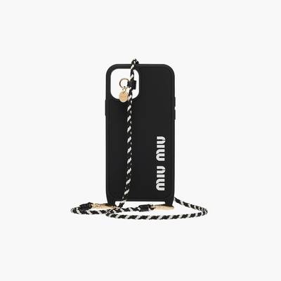 Miu Miu Rubber cover for iPhone 12 and 12 Pro outlook