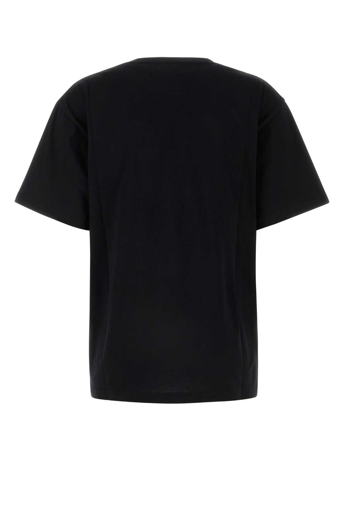 Valentino Garavani Women Black Cotton T-Shirt - 2