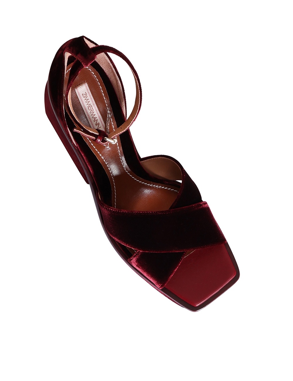VELVET PLATFORM SANDAL - 7