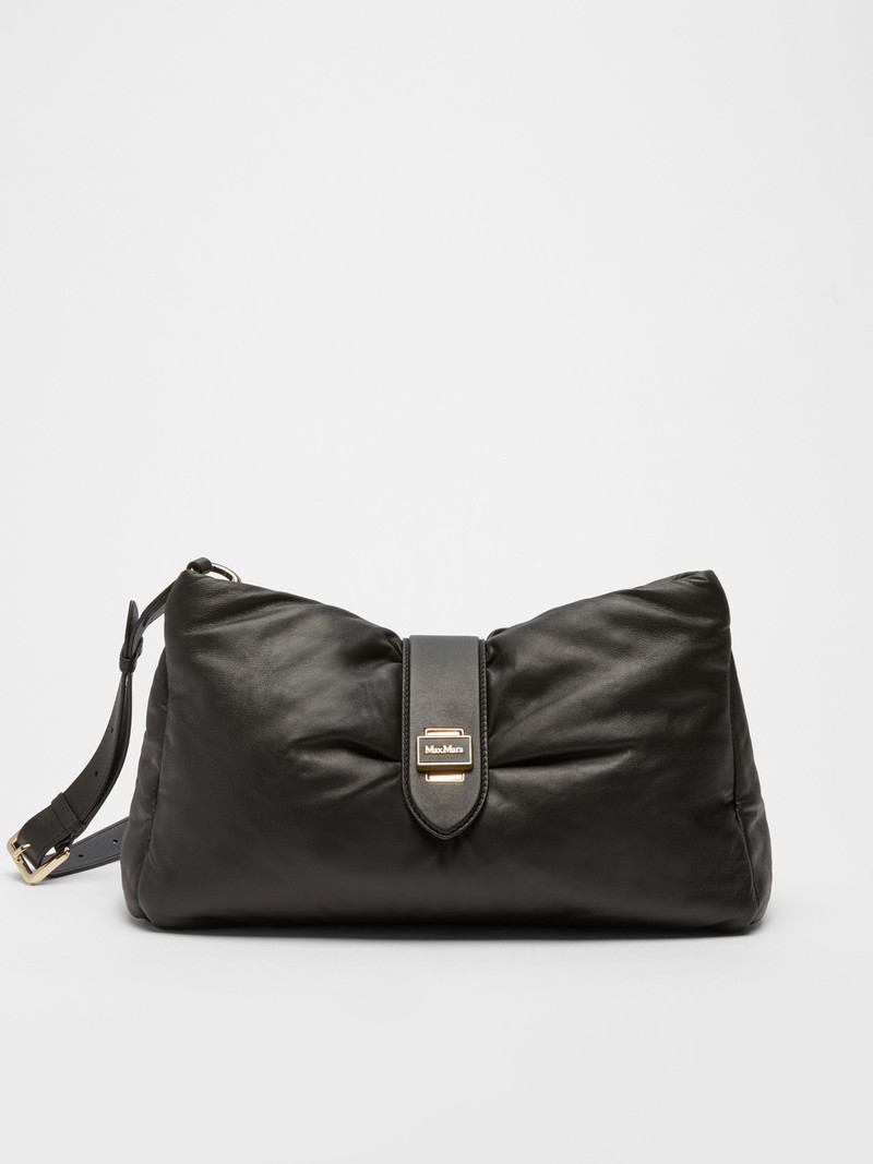 CUSCINO Maxi nappa leather clutch bag 1