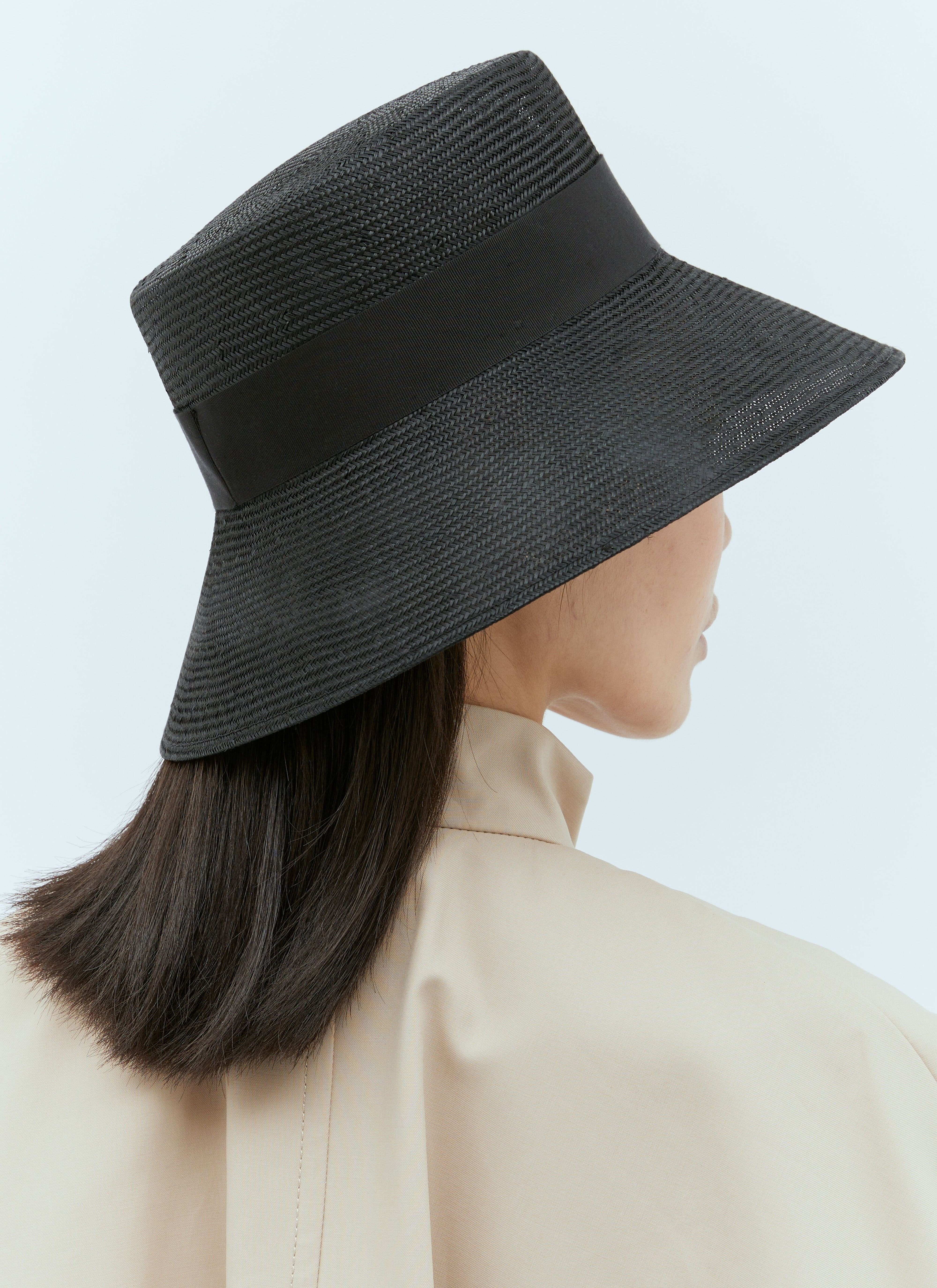 Max Mara Women Woven Bucket Hat - 4