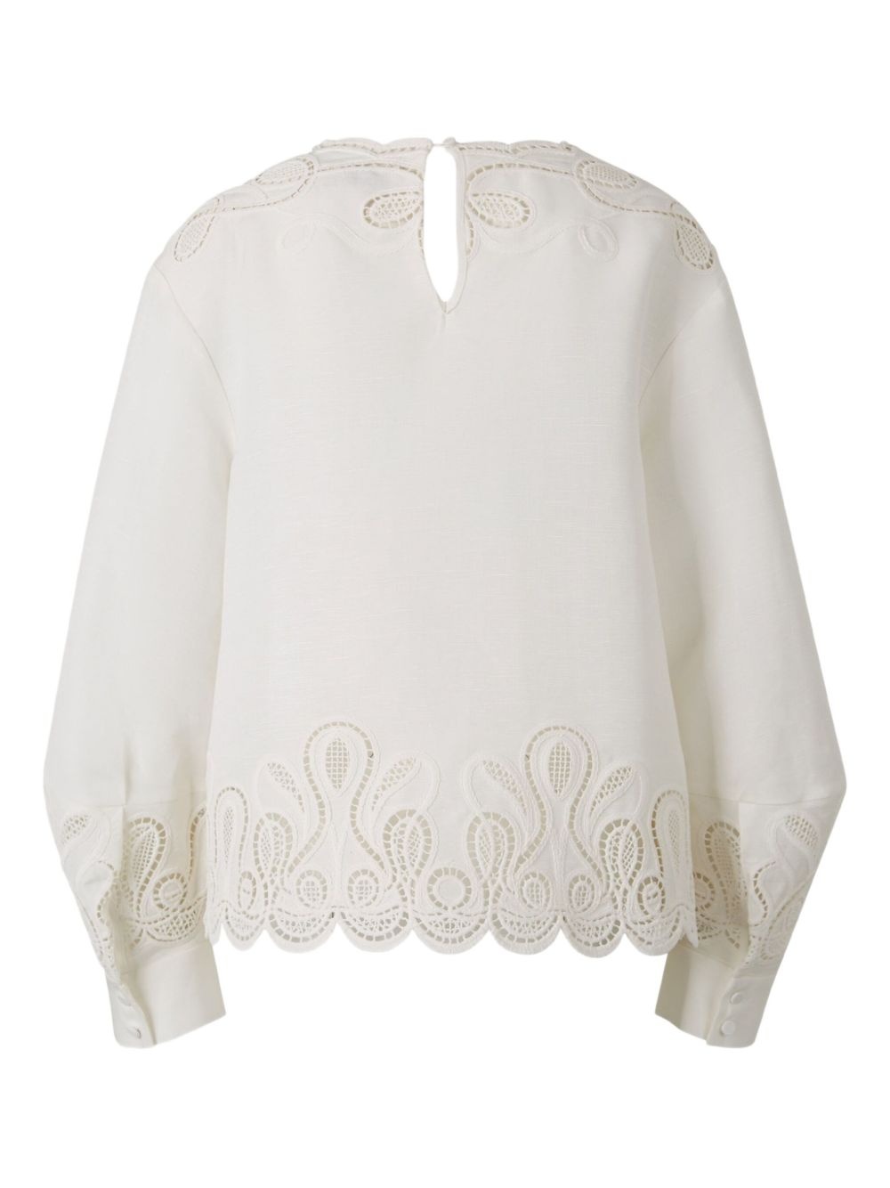 broderie-anglaise blouse - 2