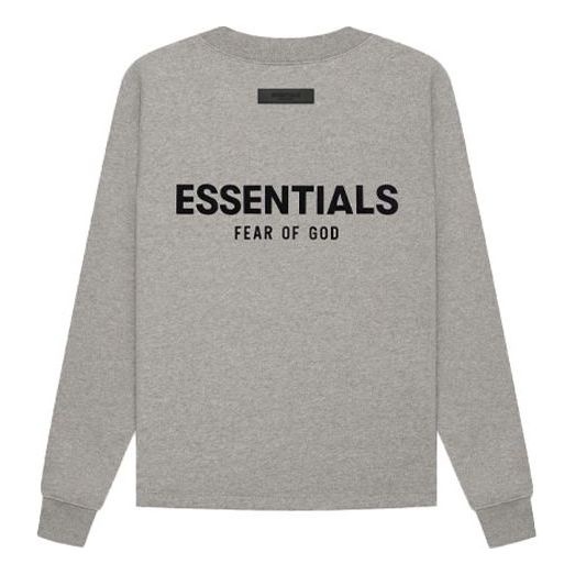 Fear of God Essentials SS22 Relaxed Crewneck Dark Oatmeal FOG-SS22-432 - 2