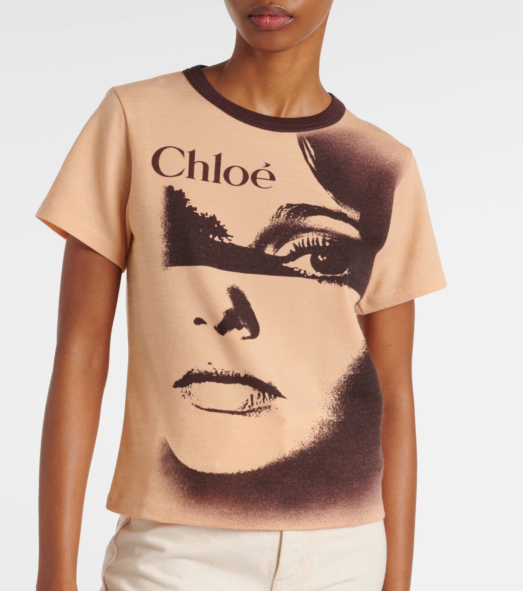 Logo printed jersey T-shirt - 5
