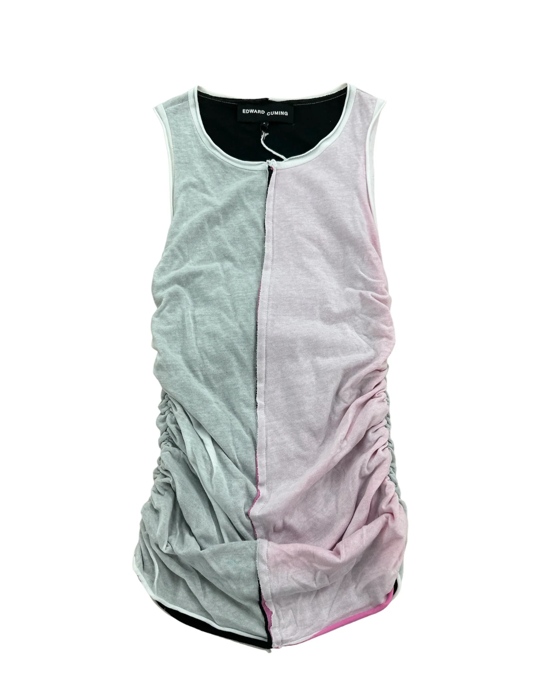 Edward Cuming Double Jersey Gathered Tank - 2