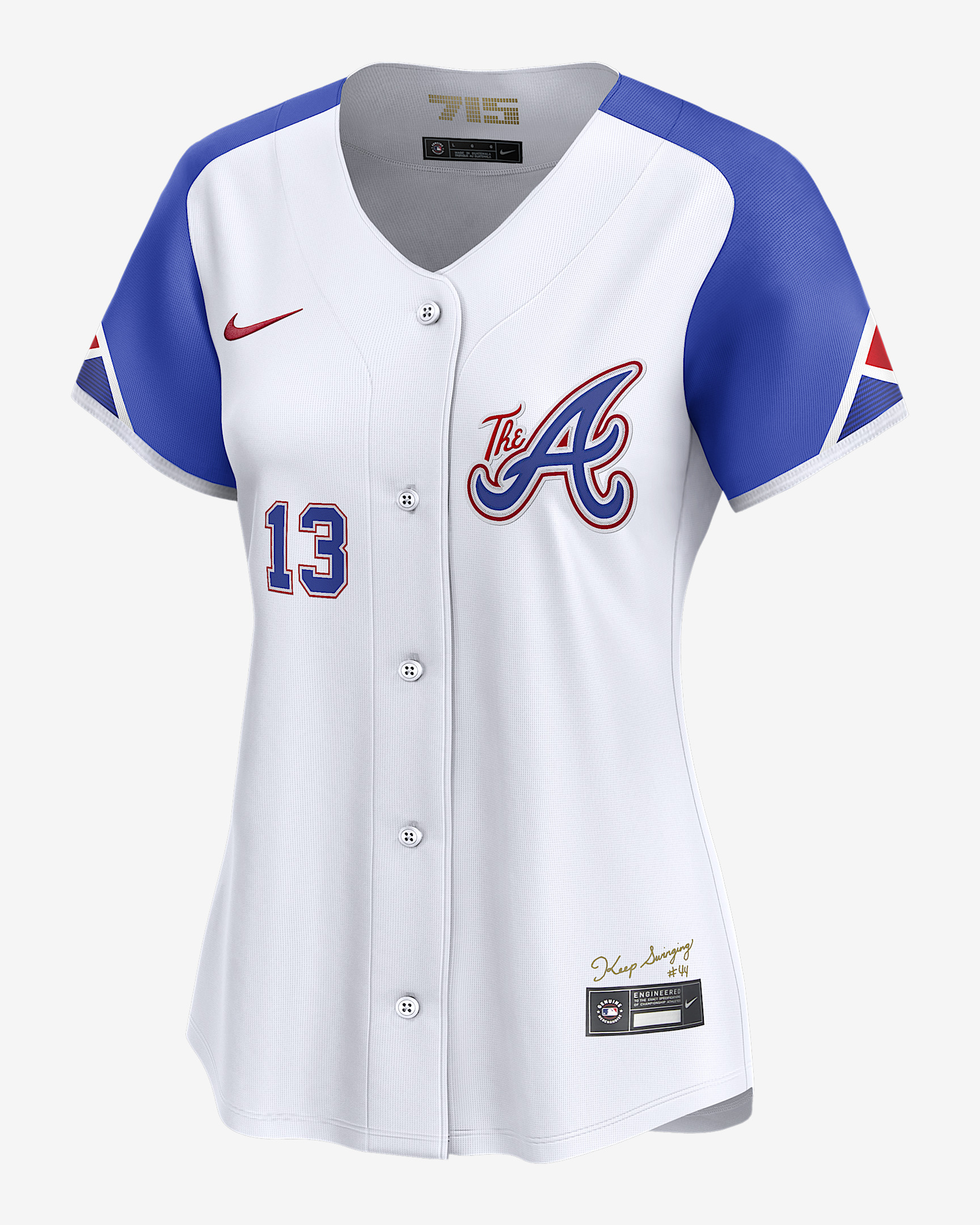 Ronald Acuña Jr. Atlanta Braves City Connect Nike Women's Dri-FIT ADV MLB Limited Jersey - 1