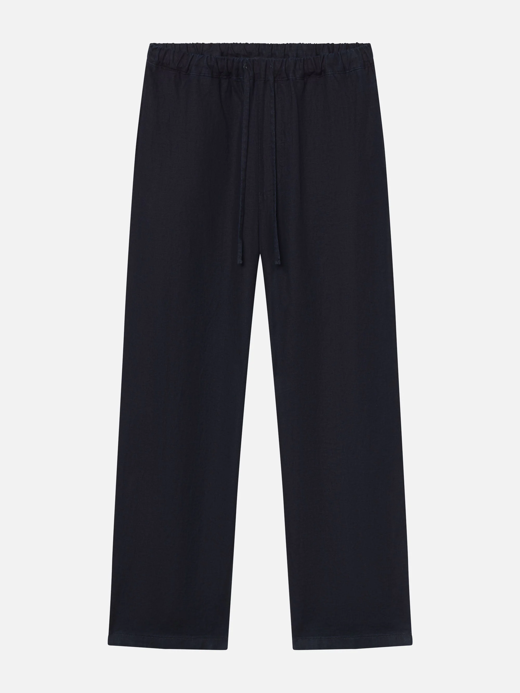 Drawstring Linen Pants - 1