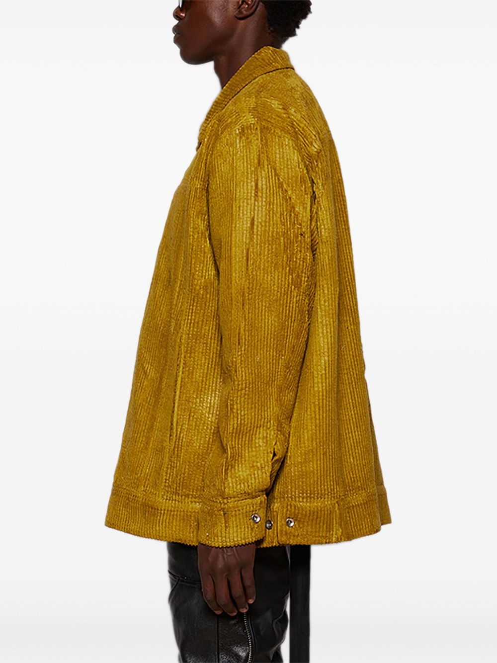 Jumbo shirt jacket - 4