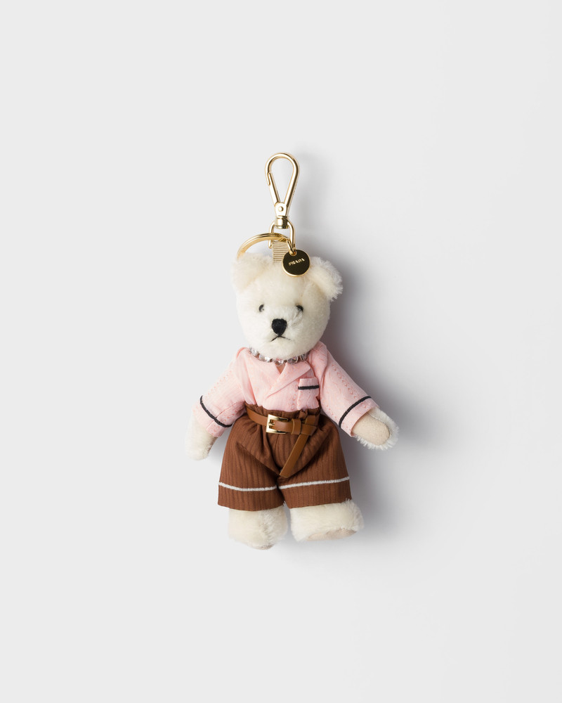 Teddy bear keychain charm 1