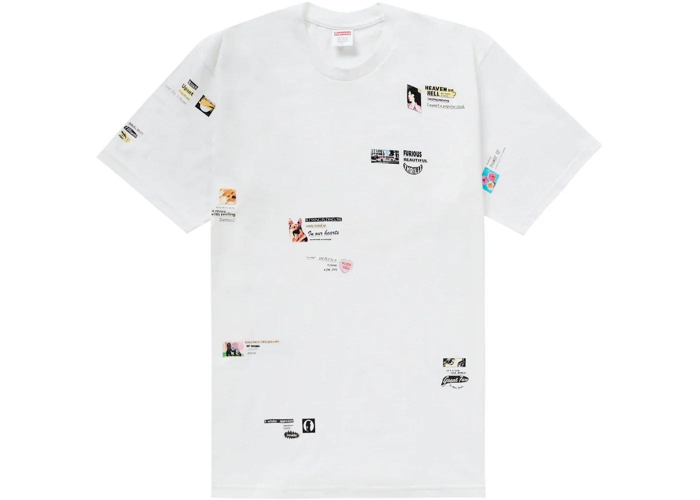 Supreme Upset Tee White - 1