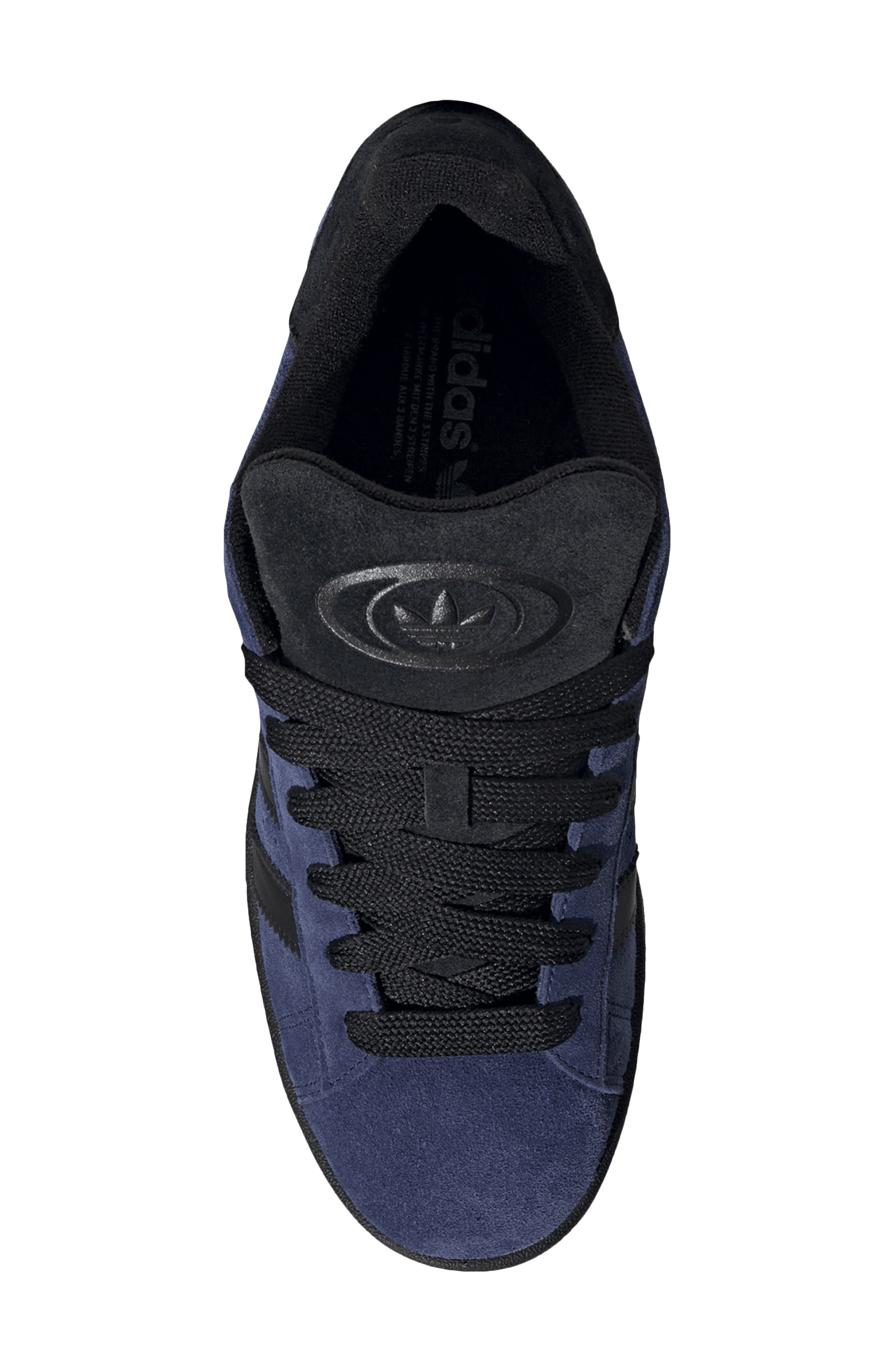 adidas Campus 00s Sneaker in Black/Black/Dark Blue at Nordstrom - 4