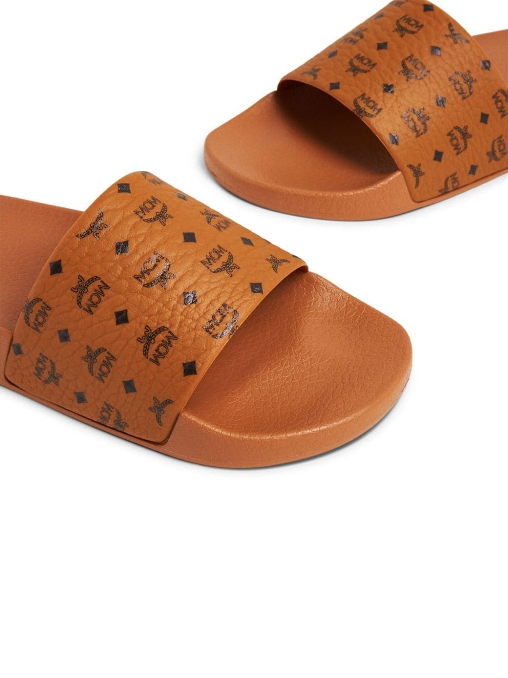 logo-print moulded-footbed slides - 5
