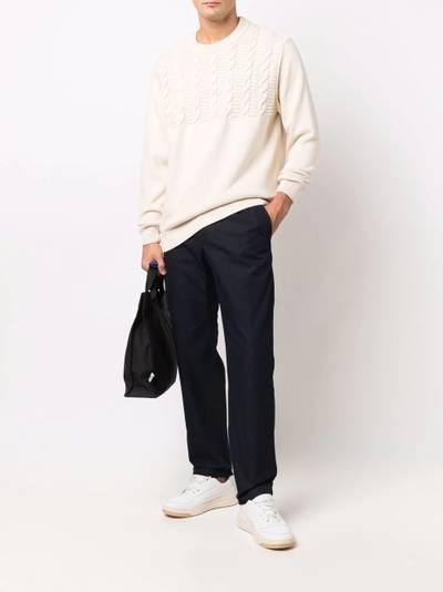 A.P.C. straight leg cargo trousers outlook