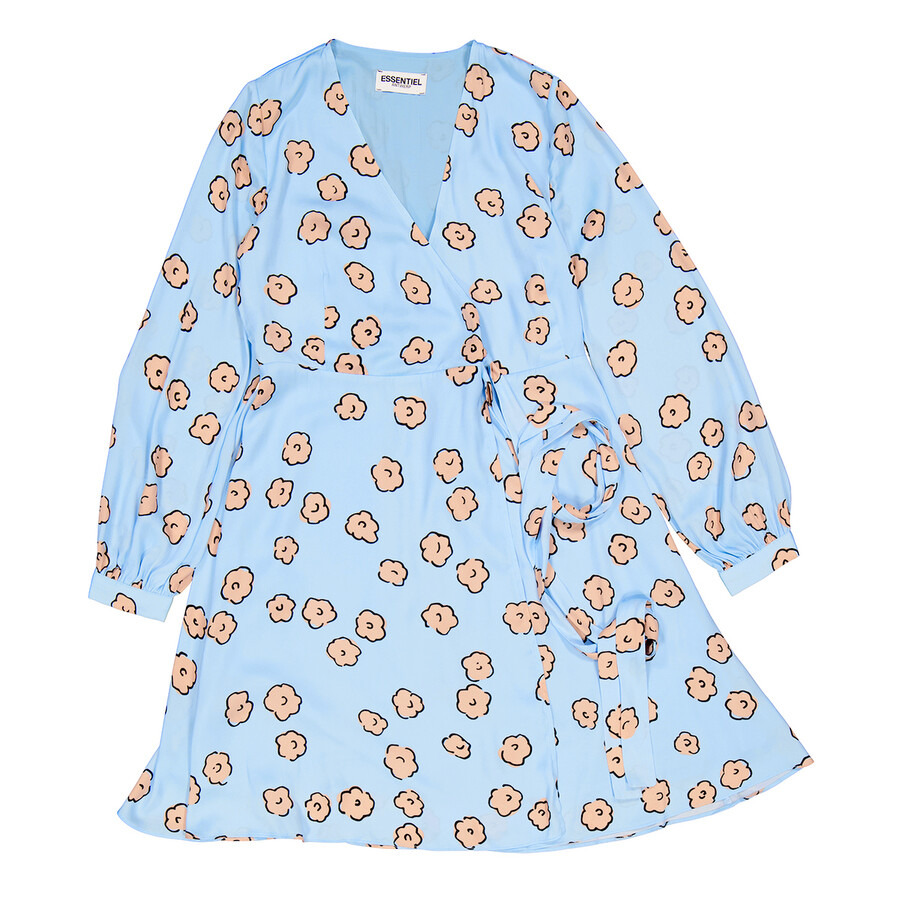 Essentiel Antwerp Floral Print Wrap Dress - 5