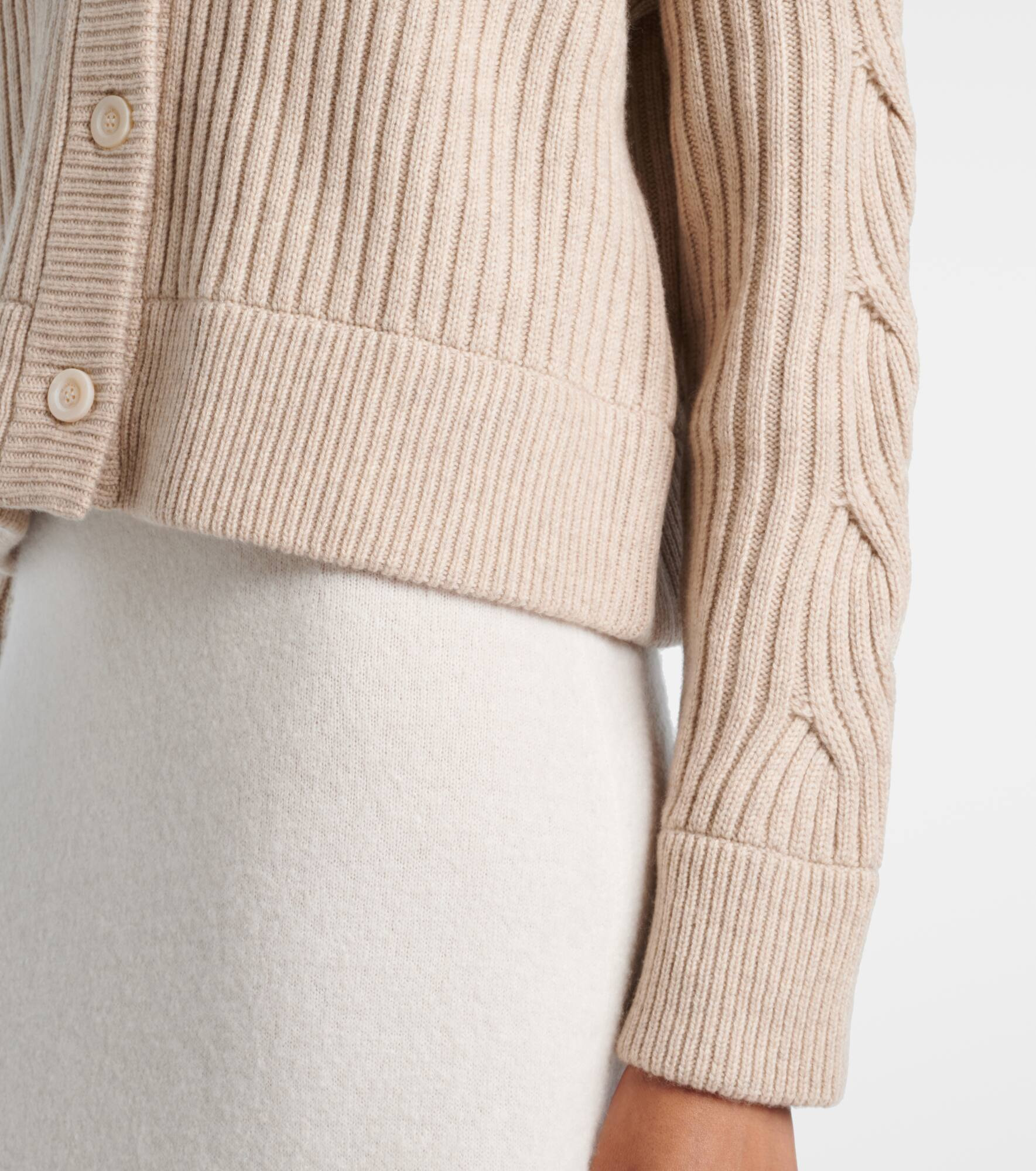 Afelio wool and cashmere cardigan - 5