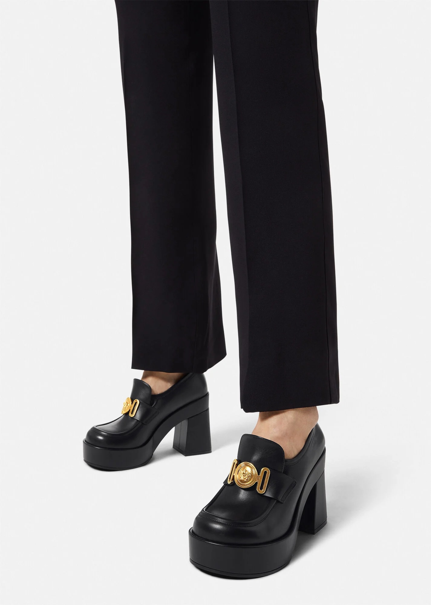 Medusa Biggie Platform Loafers - 5