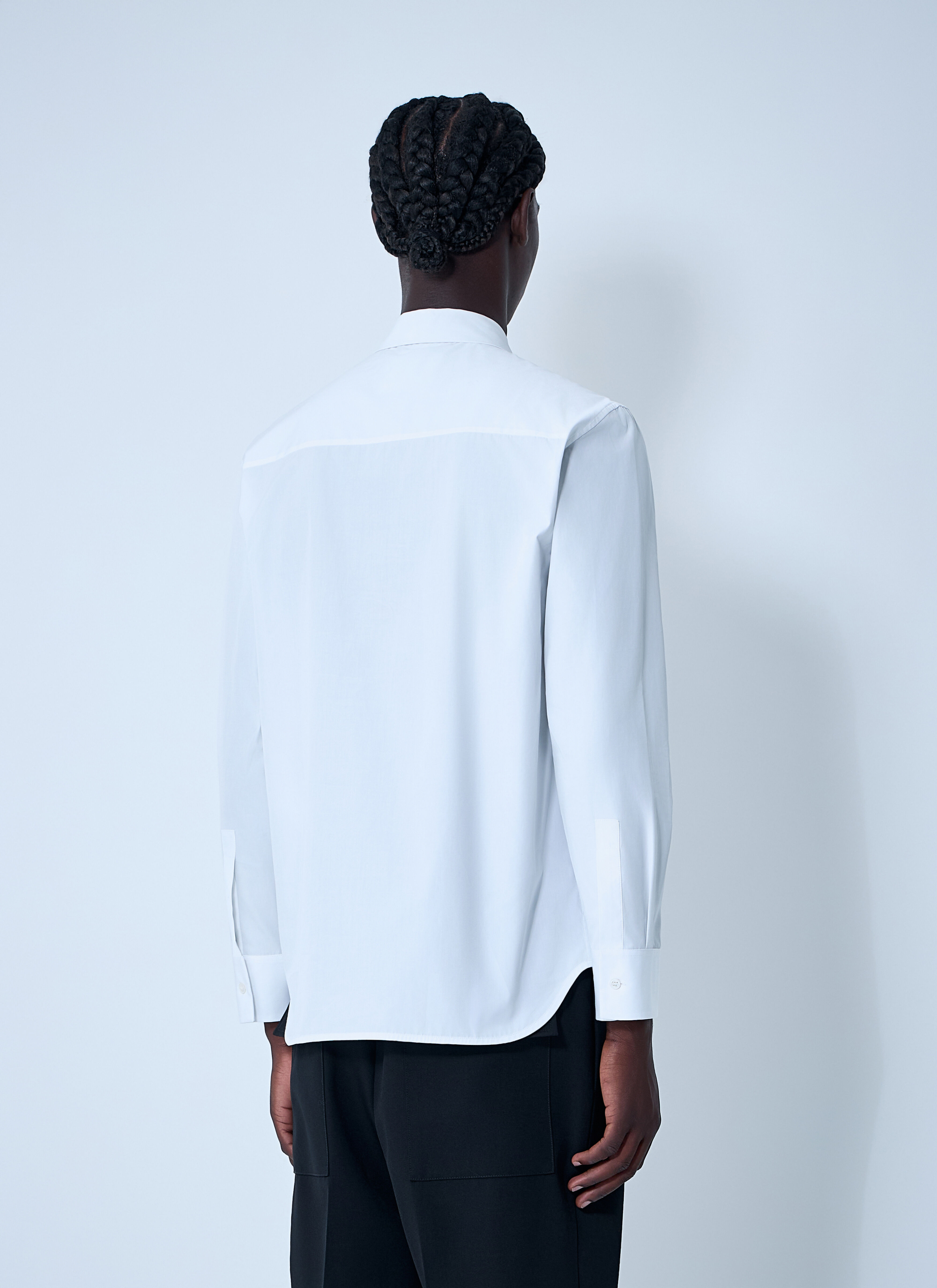 Cotton Button-Down Shirt - 4