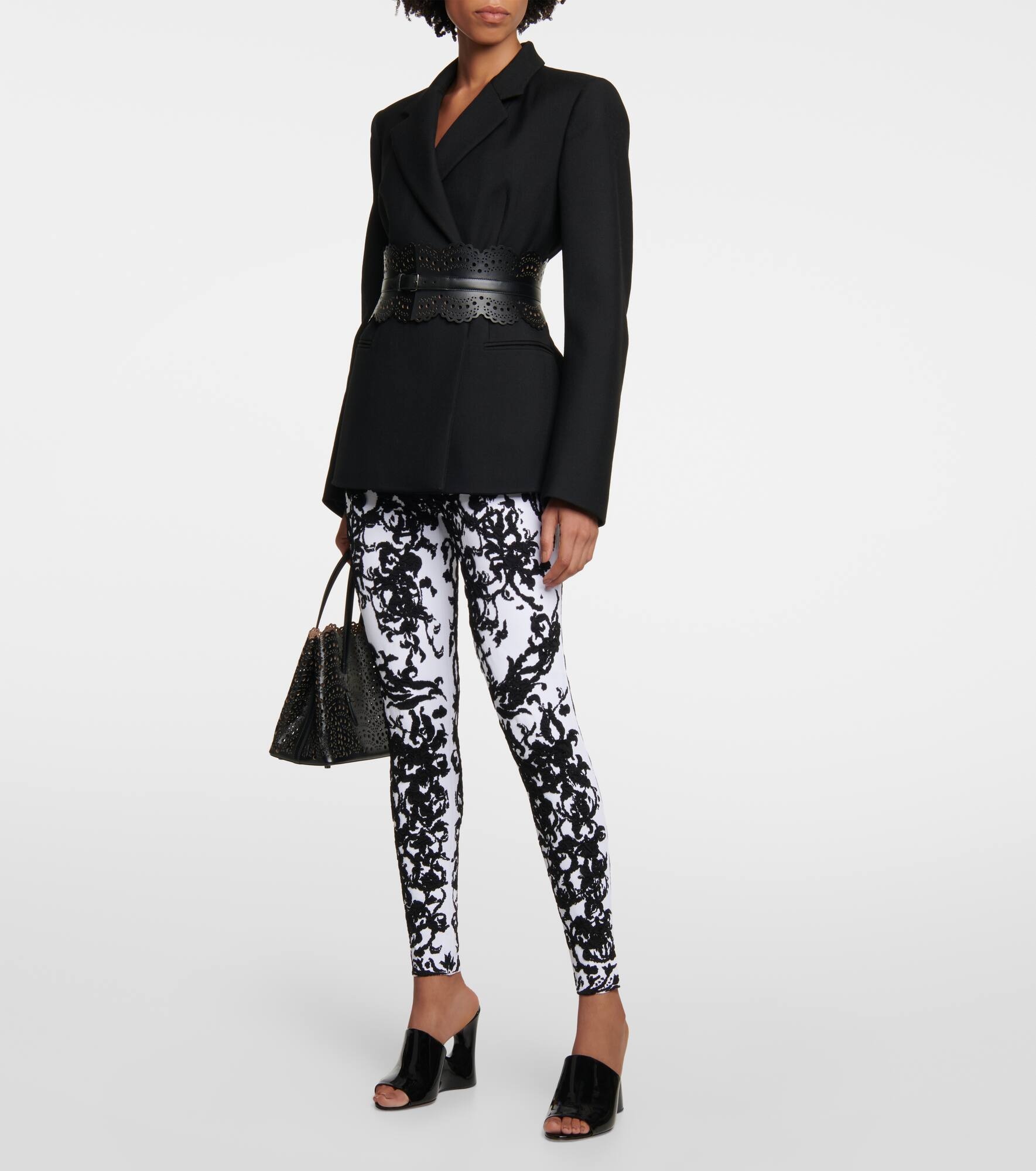 Jacquard leggings - 2
