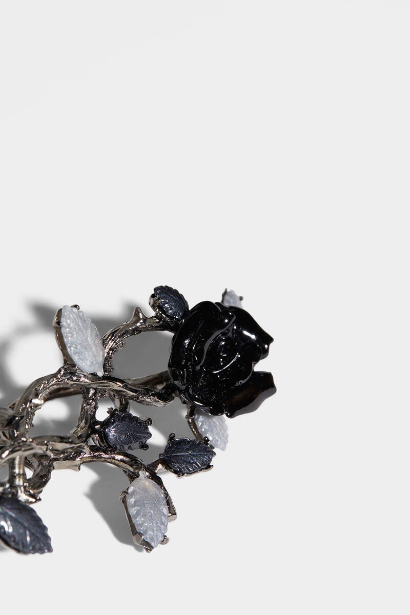 GOTHIC FLOWER RING - 3