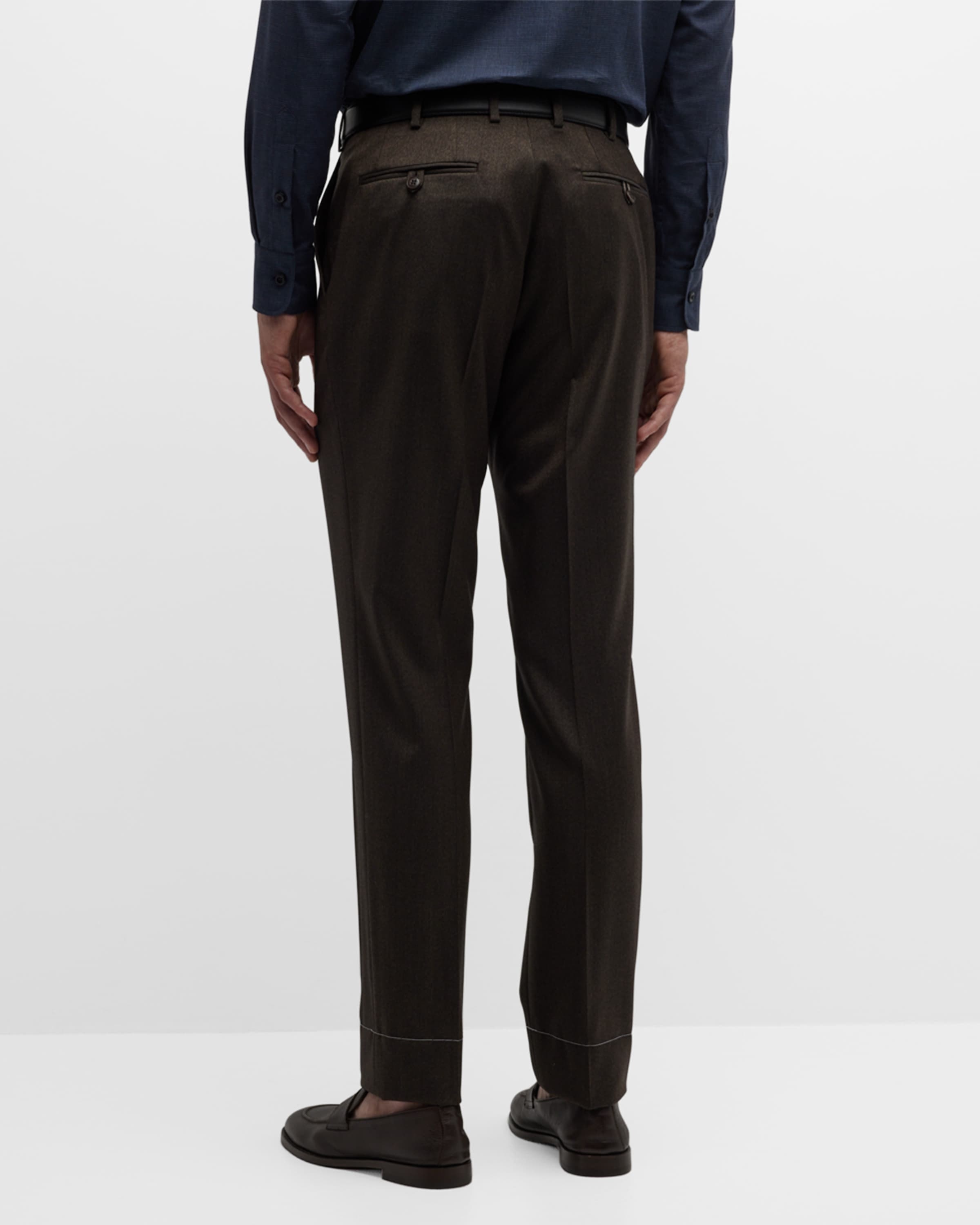 Men's Cotton-Wool Twill Pants - 4