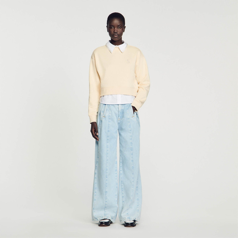 Sandro 2-IN-1 SWEATSHIRT outlook
