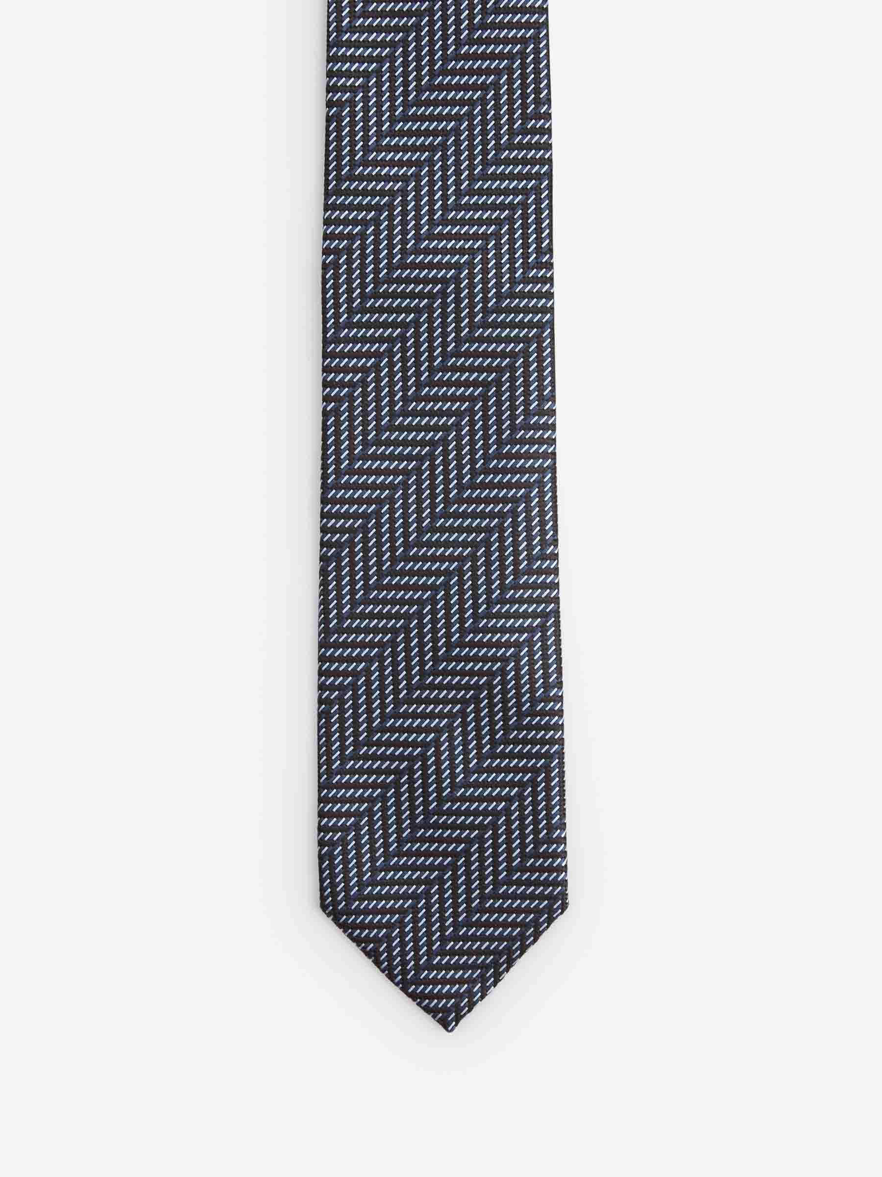 TEXTURED SILK TIE - 2