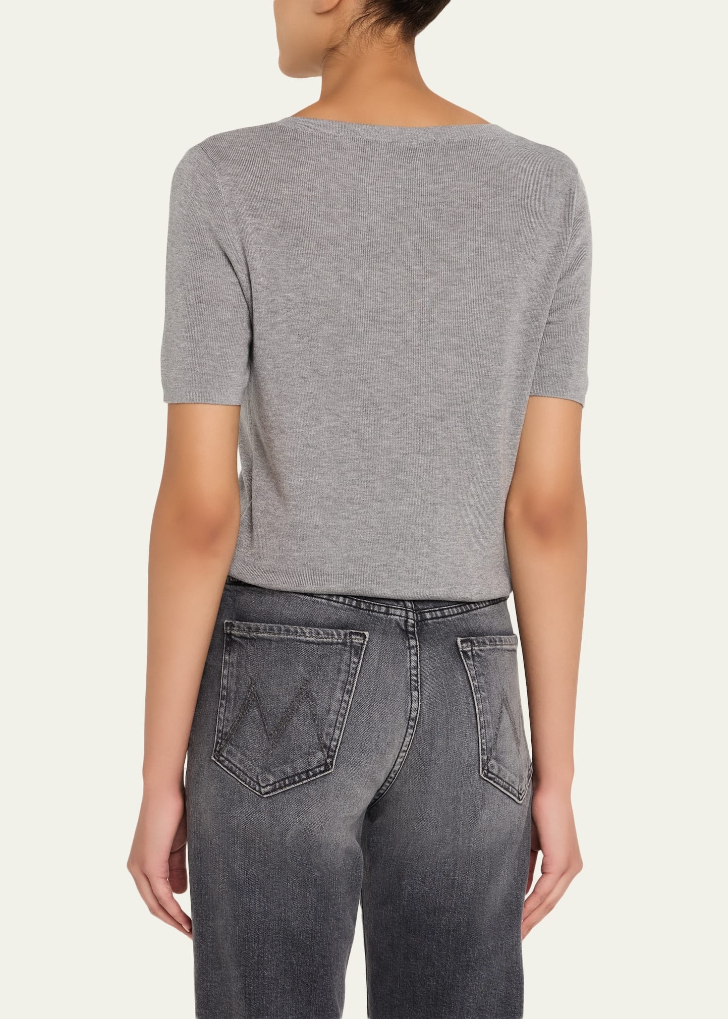 Edmee Ribbed Tee - 3