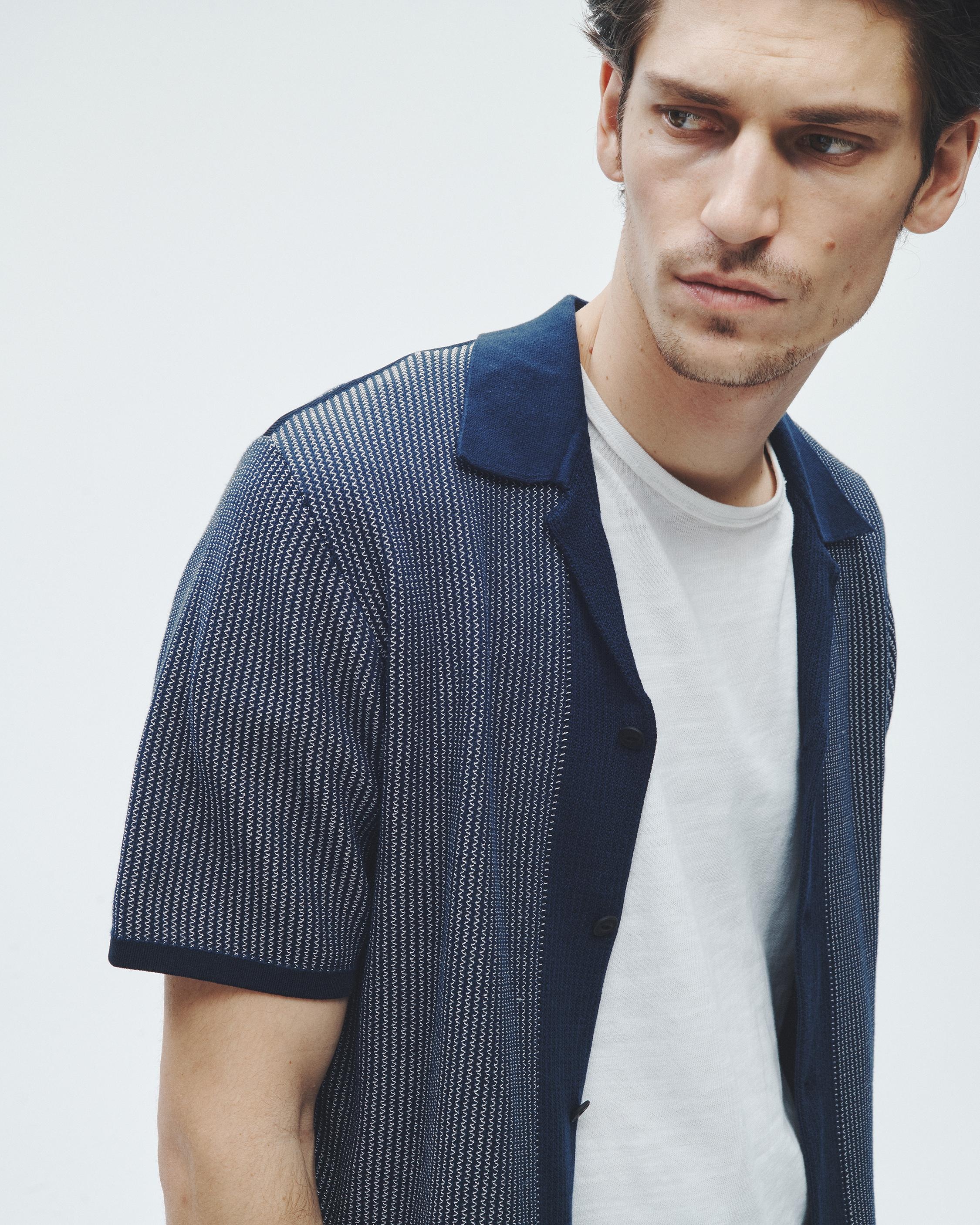 Harvey Knit Camp Shirt
Classic Fit Button Down - 2