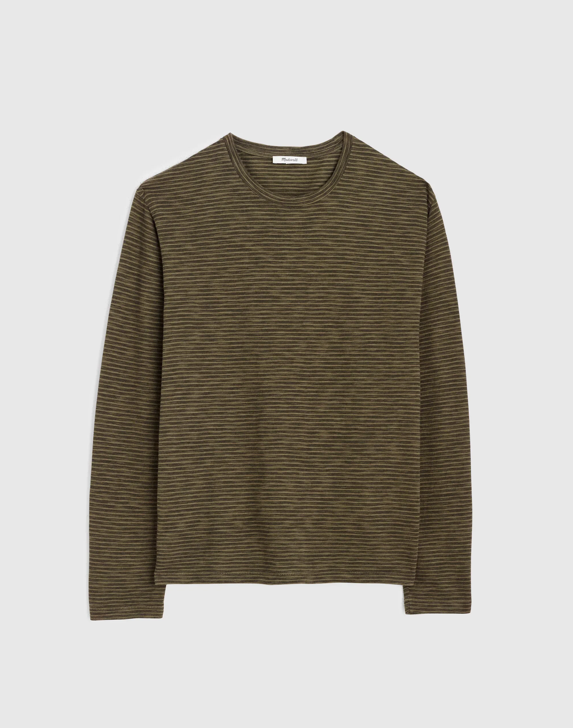 Long-Sleeve Jacquard Tee - 1