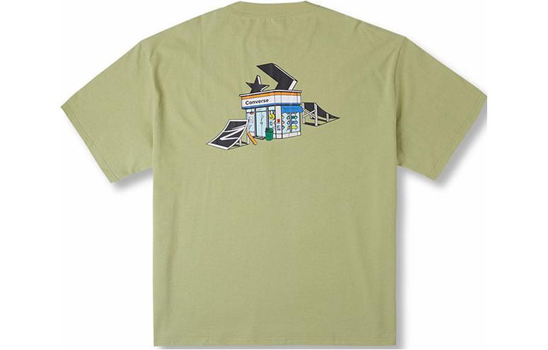 Converse Skateboard Tee 'Yellow Green' 10026165-A02 - 2