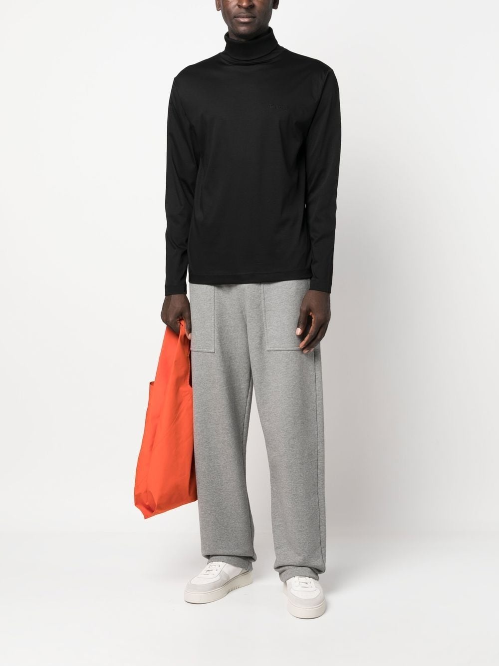 roll-neck long-sleeve T-shirt - 2