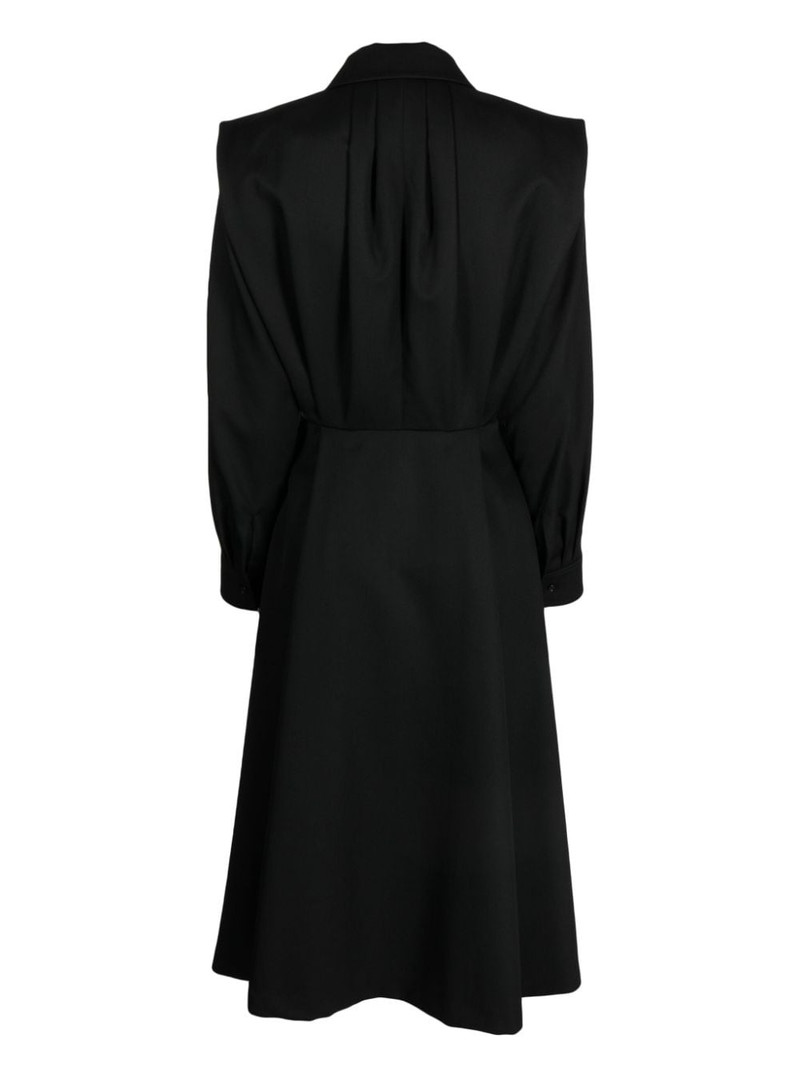 JUUN.J V-neck wool dress outlook