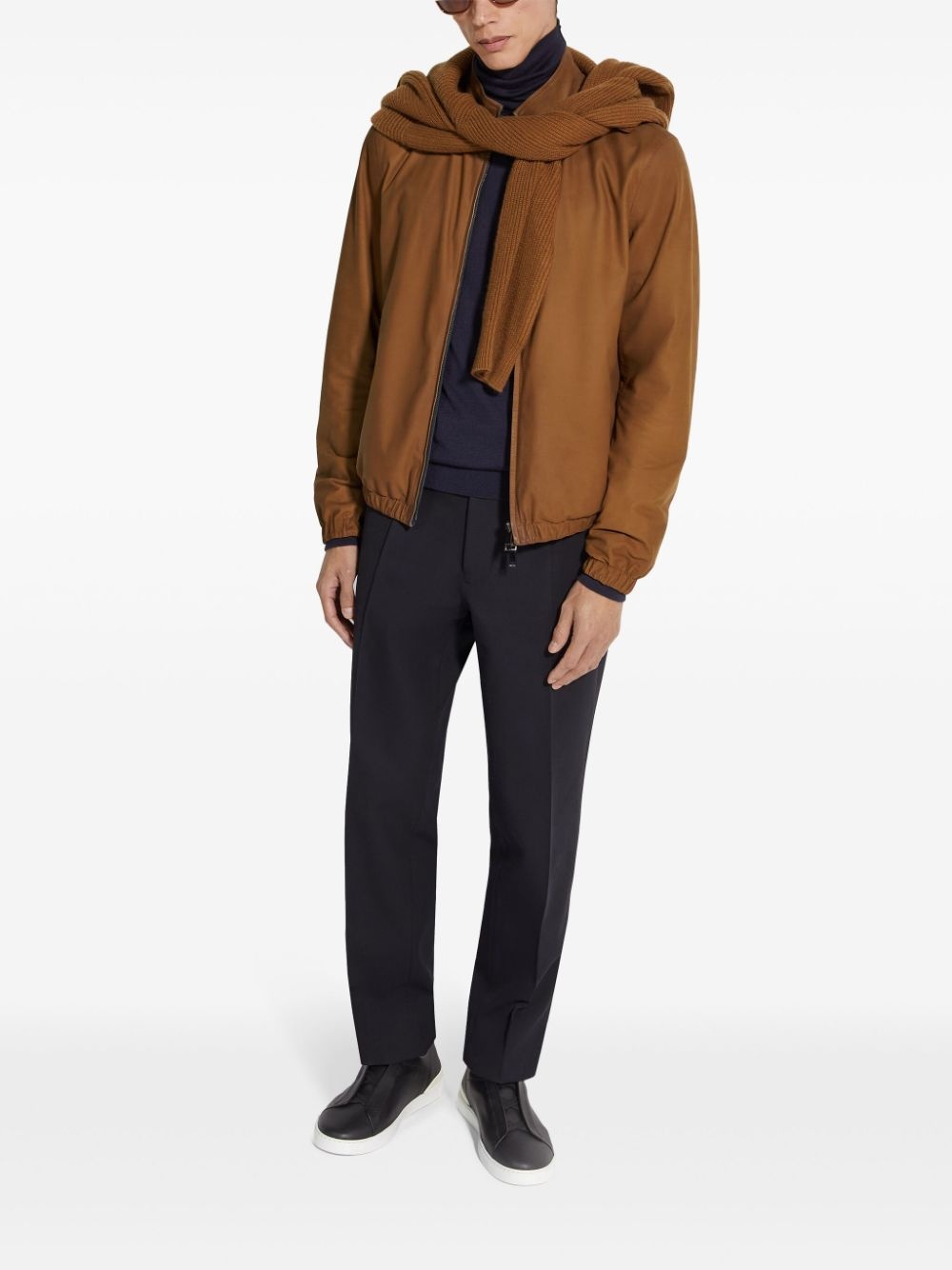 reversible suede jacket - 2