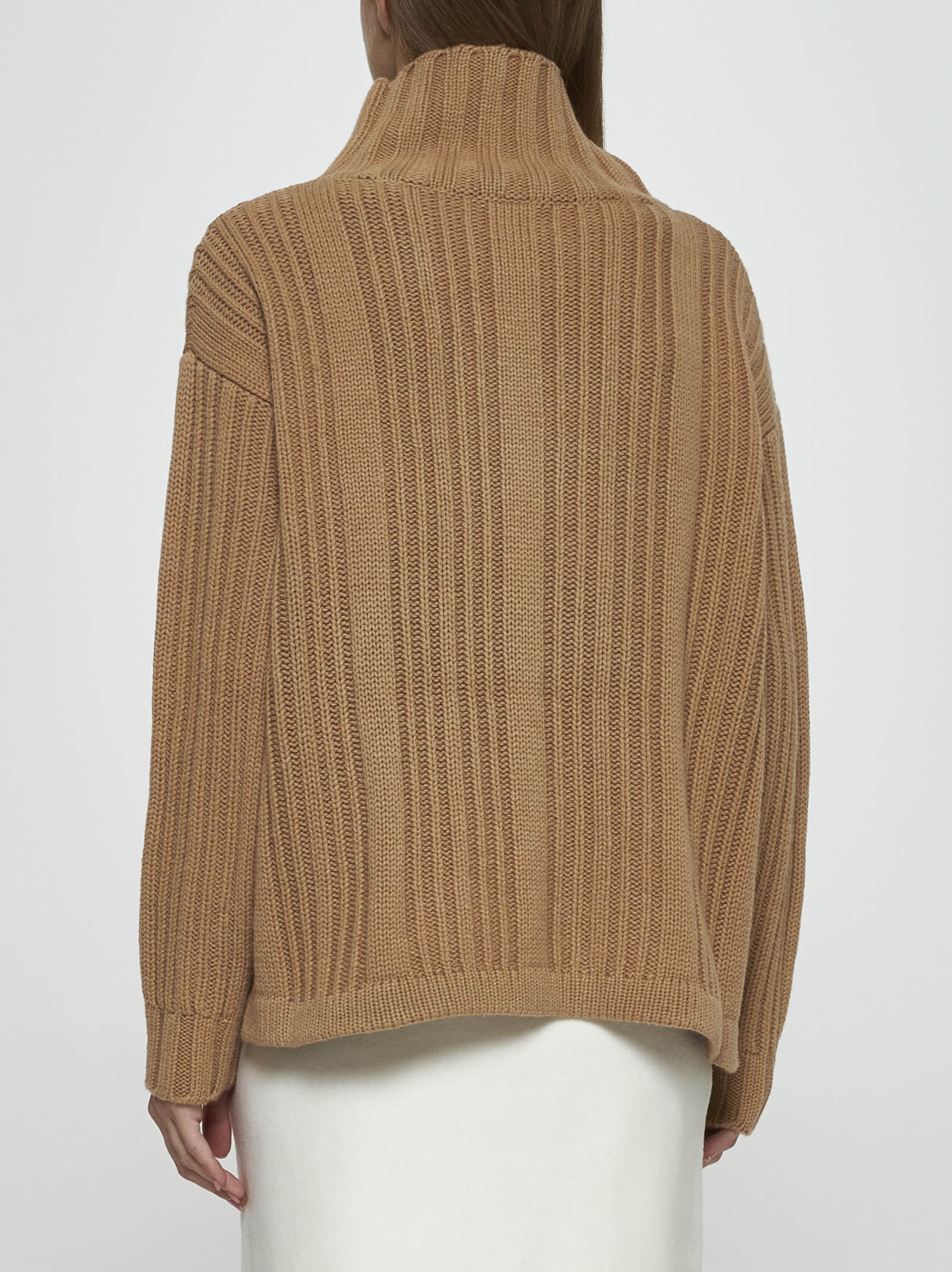 Vitalba wool and cashmere sweater - 4