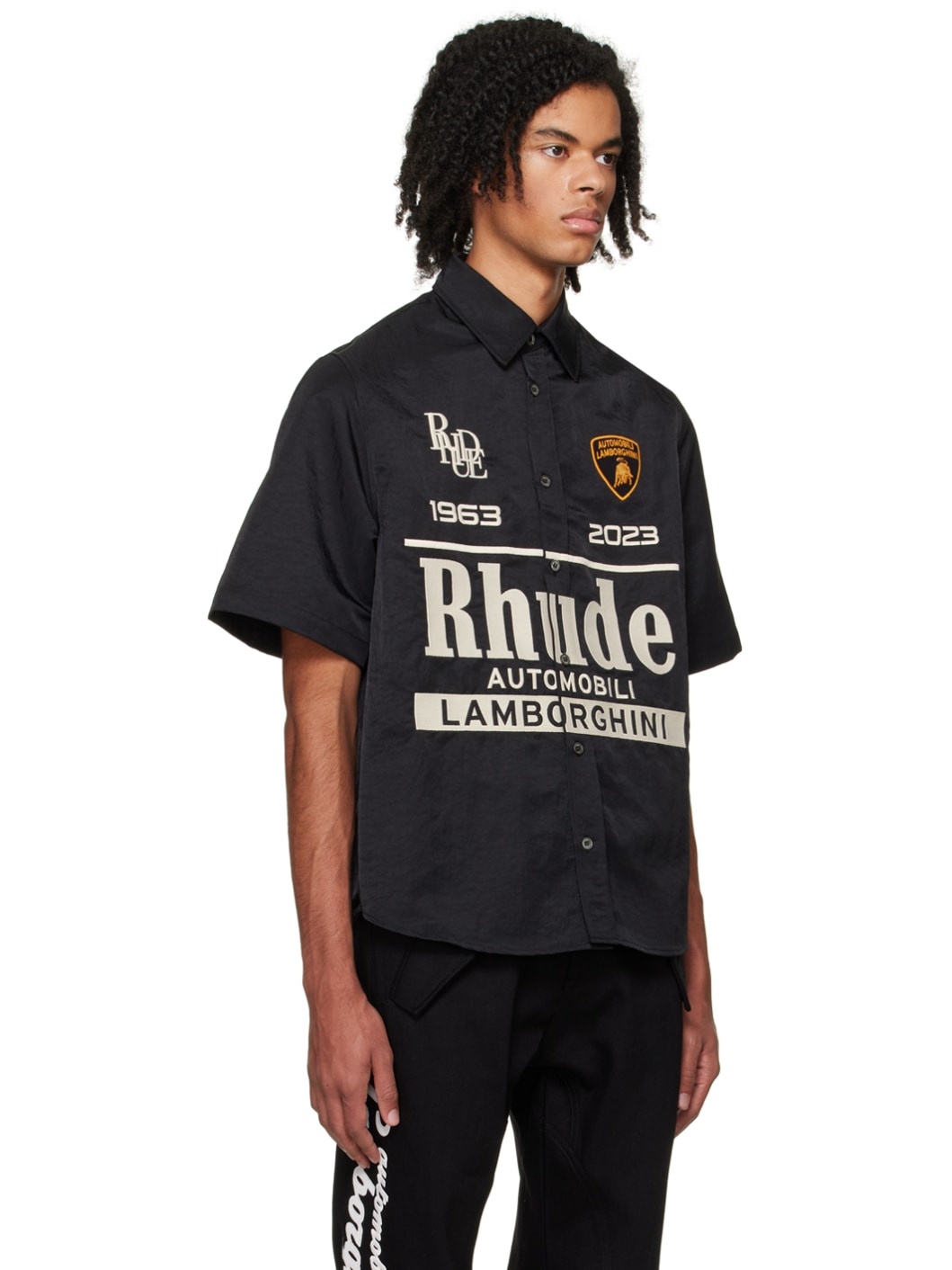 Rhude Blue Flag Sail Shirt