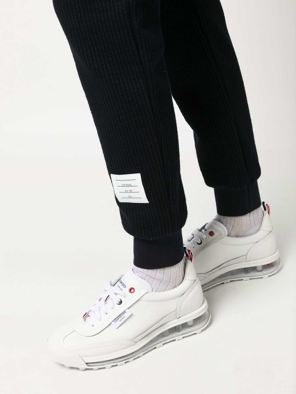 seersucker track pants - 5