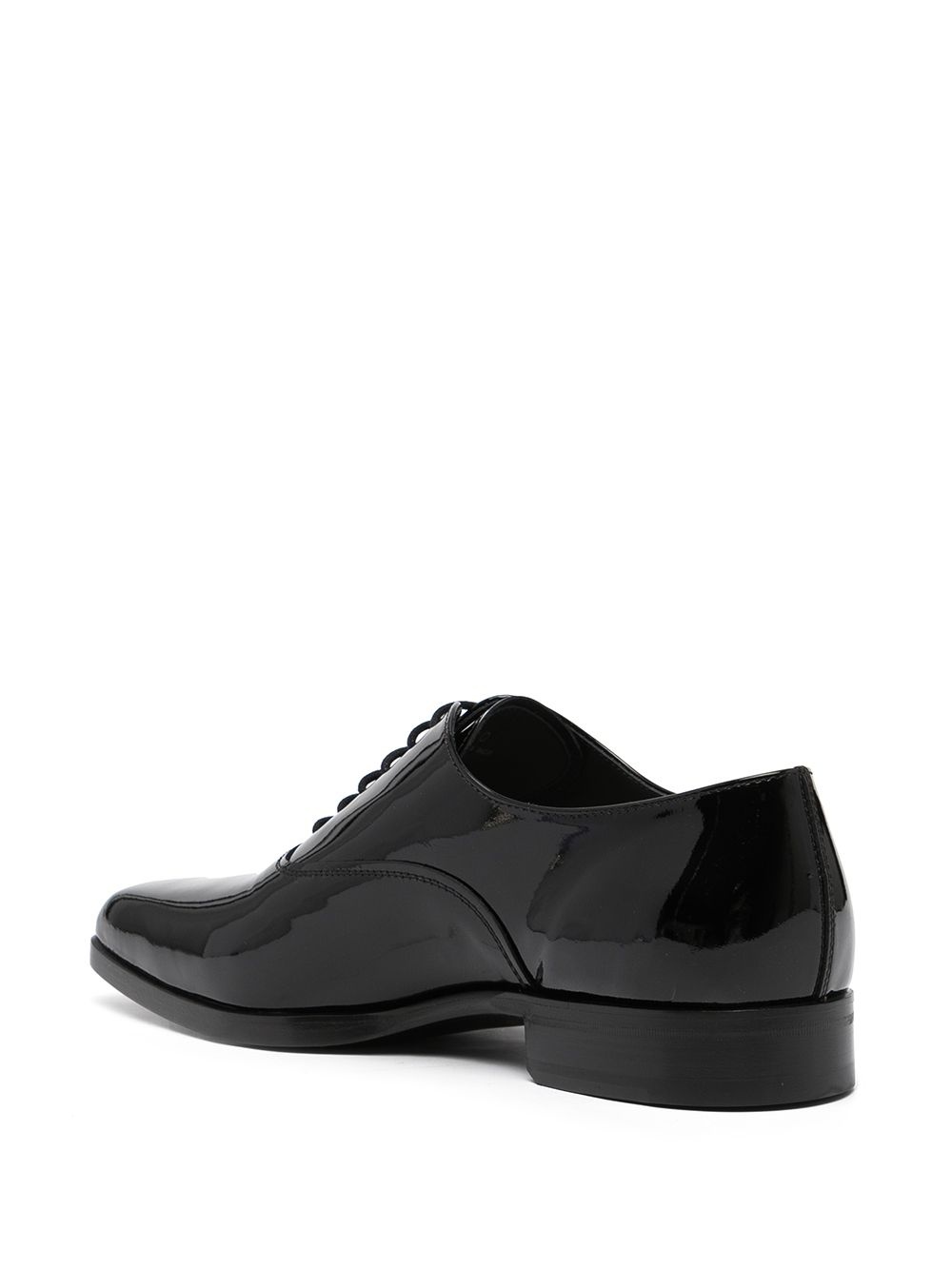 lace-up leather oxford shoes - 3