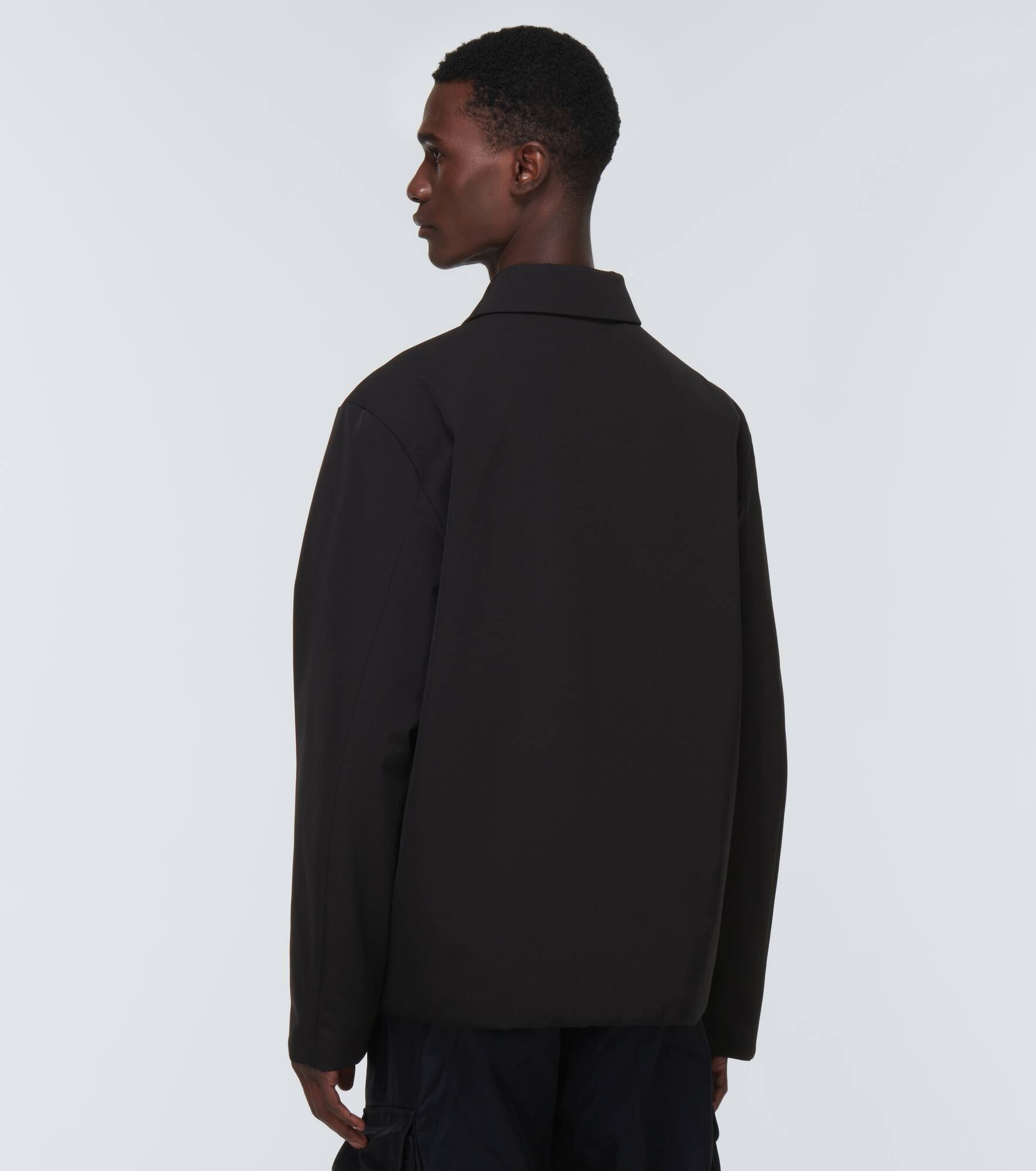 Re-Nylon zipped shirt - 4