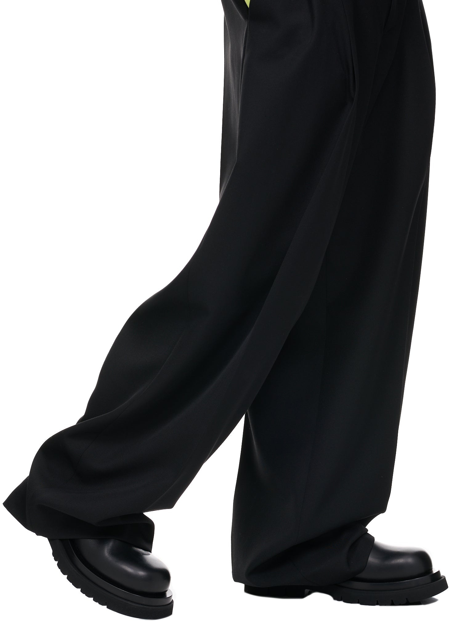 Pleat Wide Classic Trousers - 5
