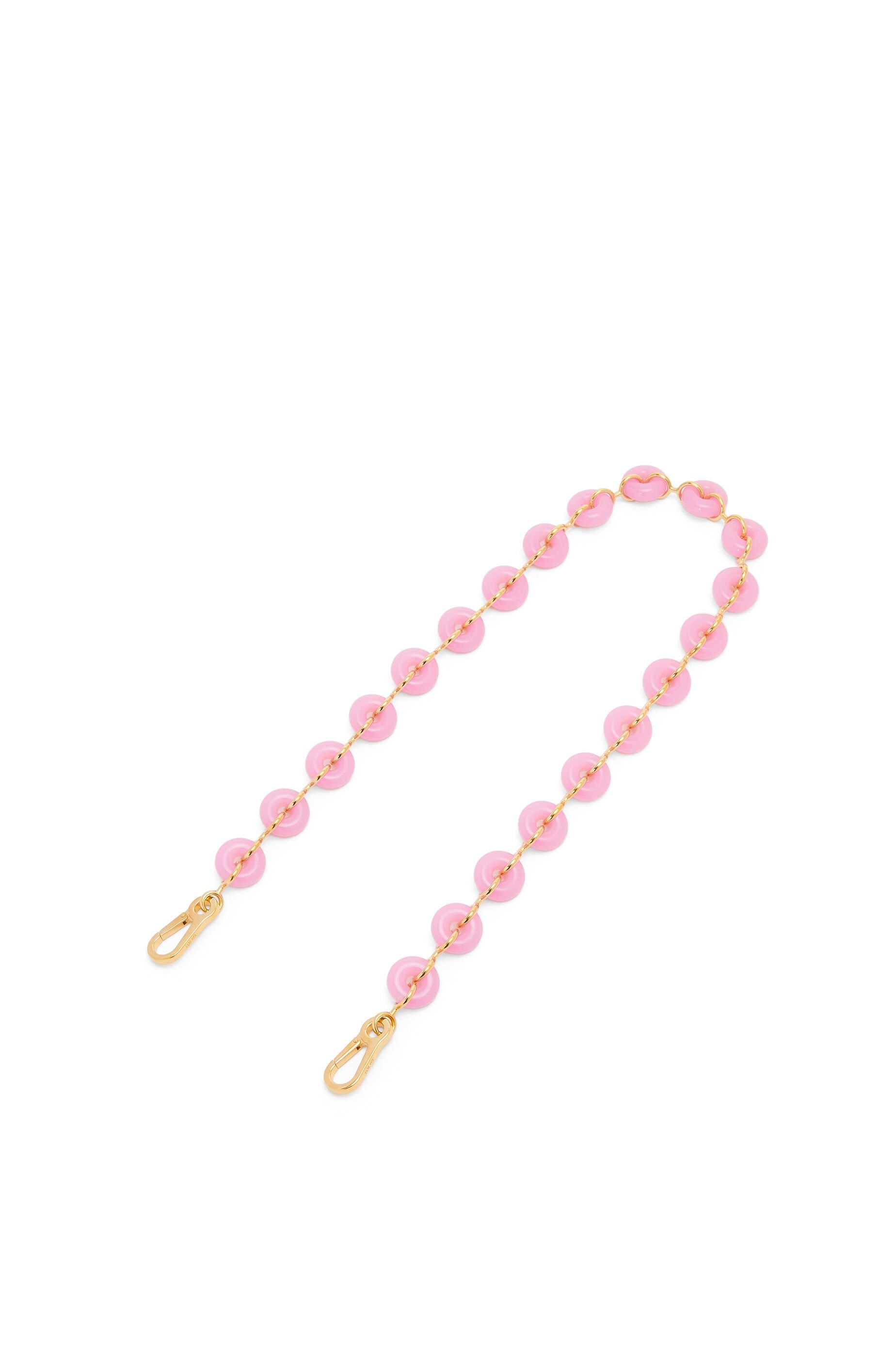 Donut chain strap in acetate - 1