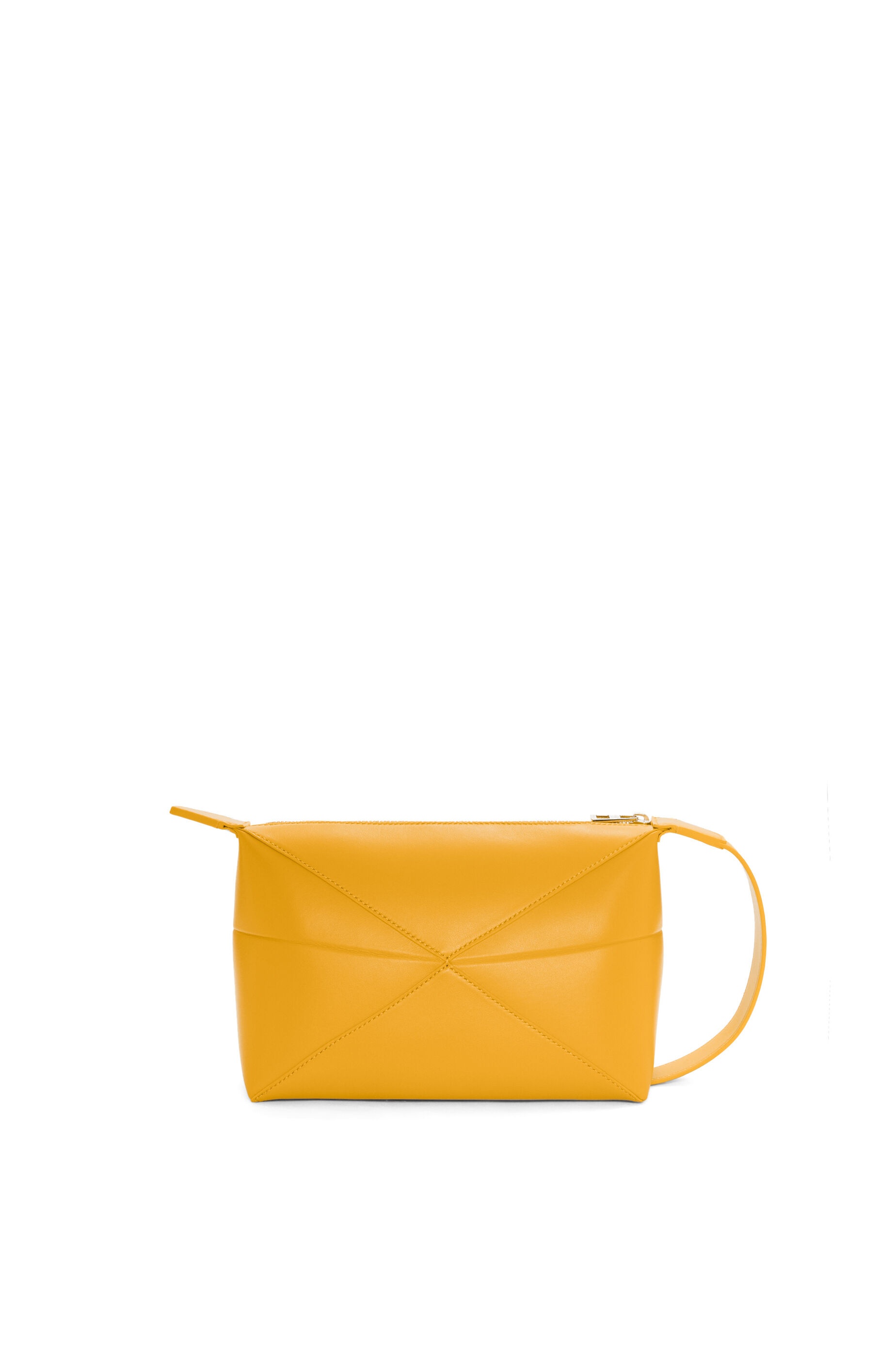 Puzzle Fold wash bag in shiny calfskin - 4