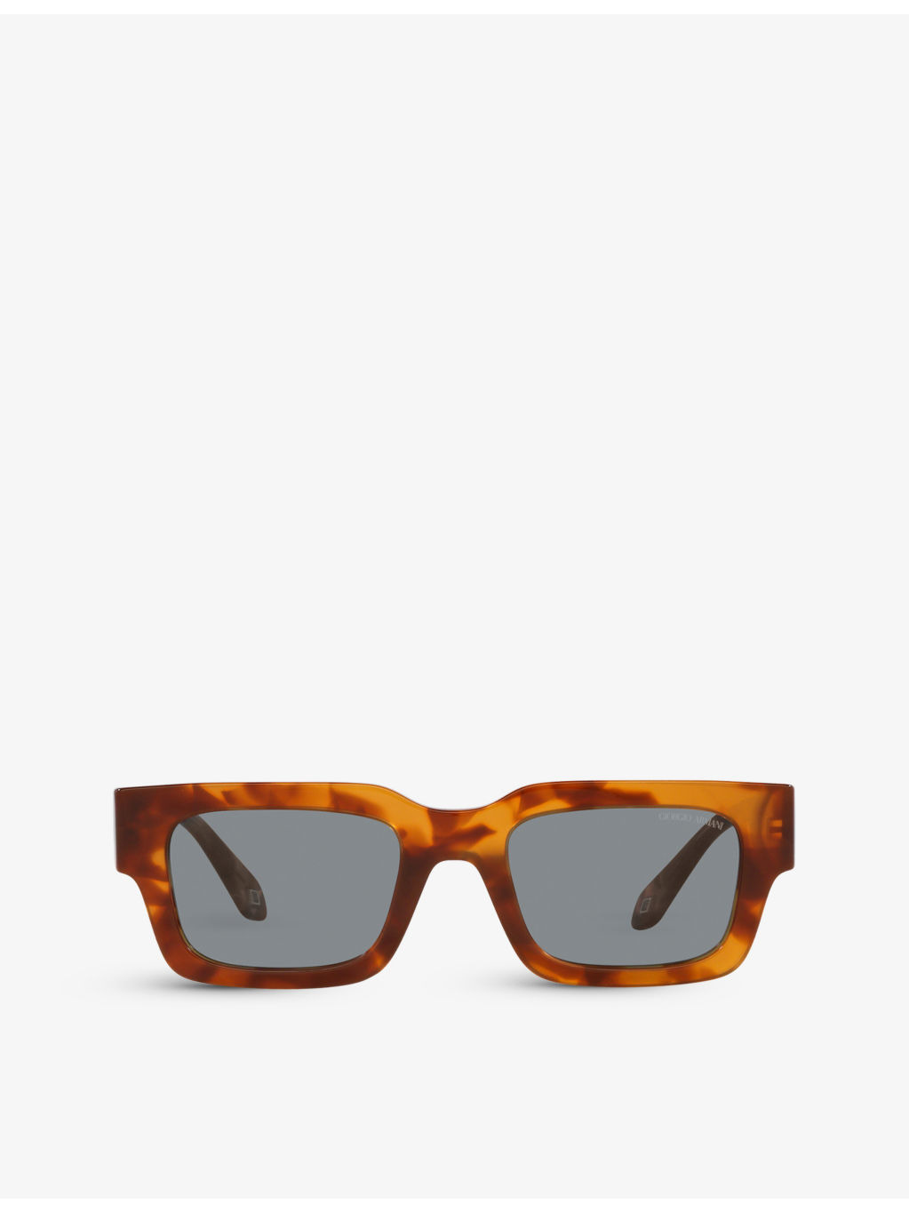 AR8184U rectangular-frame tortoiseshell acetate sunglasses - 1