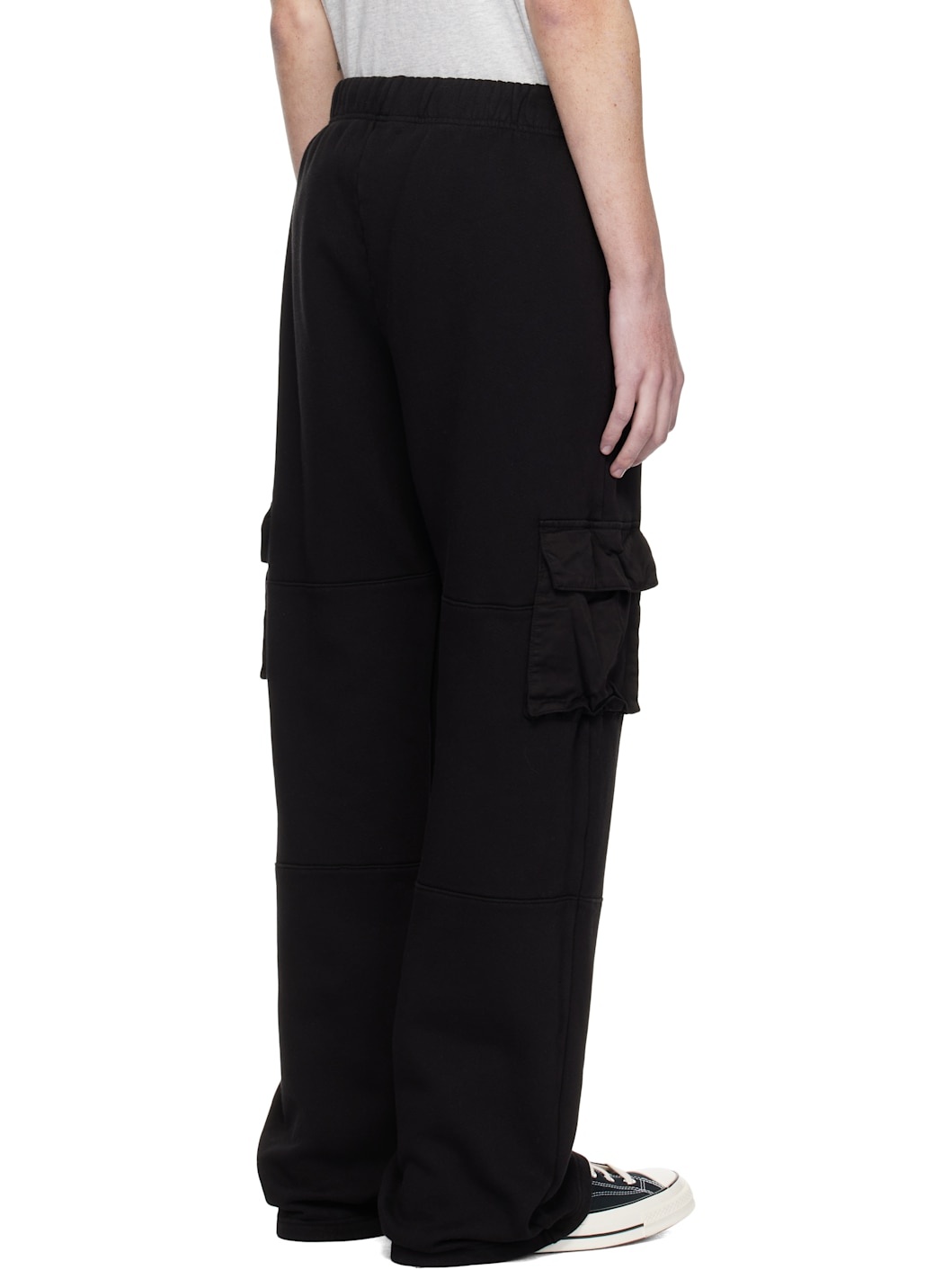 Black Heavyweight Cargo Pants - 3