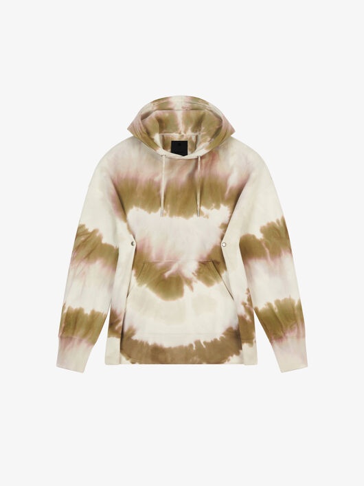 OVERSIZED TIE AND DYE HOODIE - 1