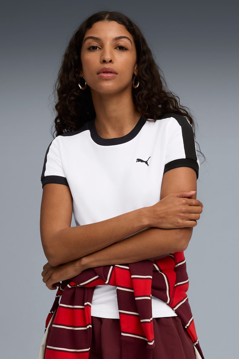 PUMA T7 Slim Tee Women outlook