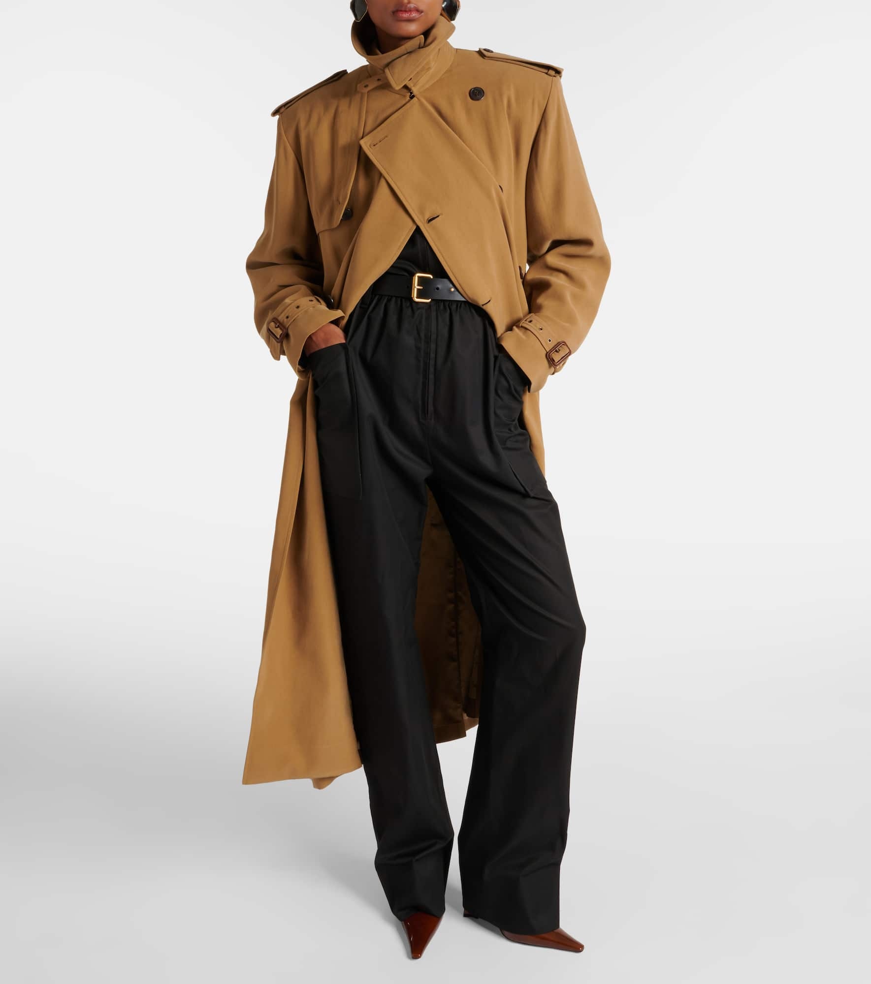 Twill trench coat - 2