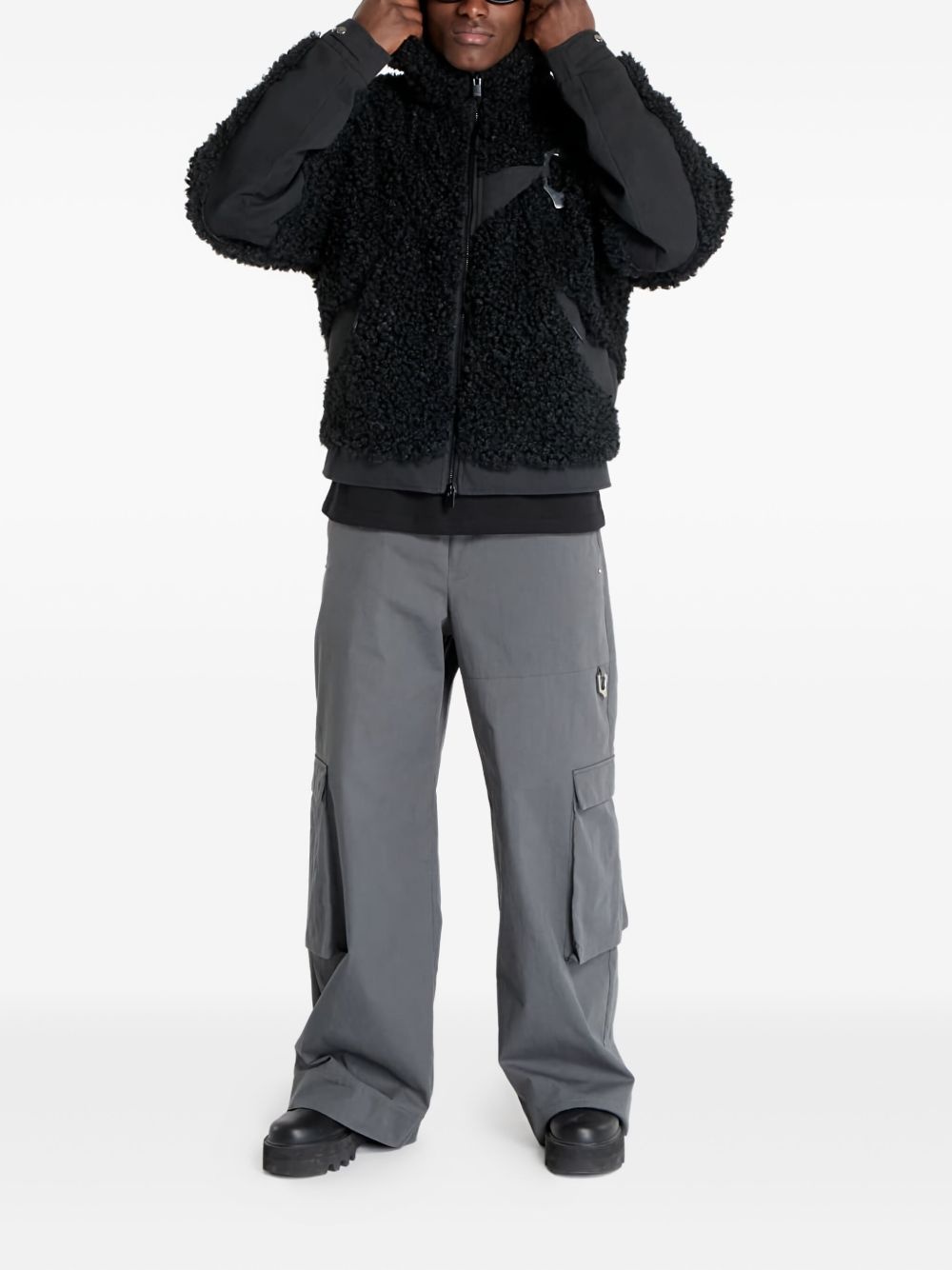 fleece hooded jacket - 2