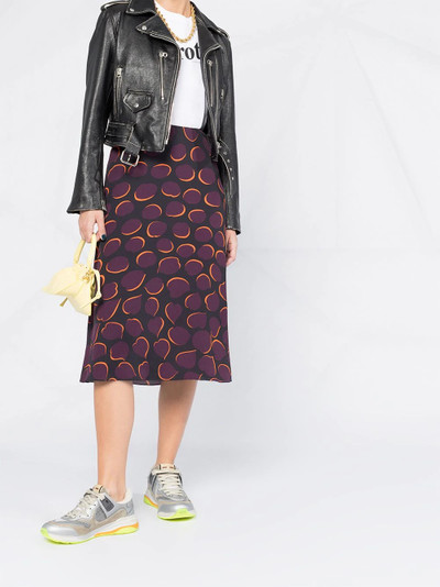 Marni polka dot midi skirt outlook