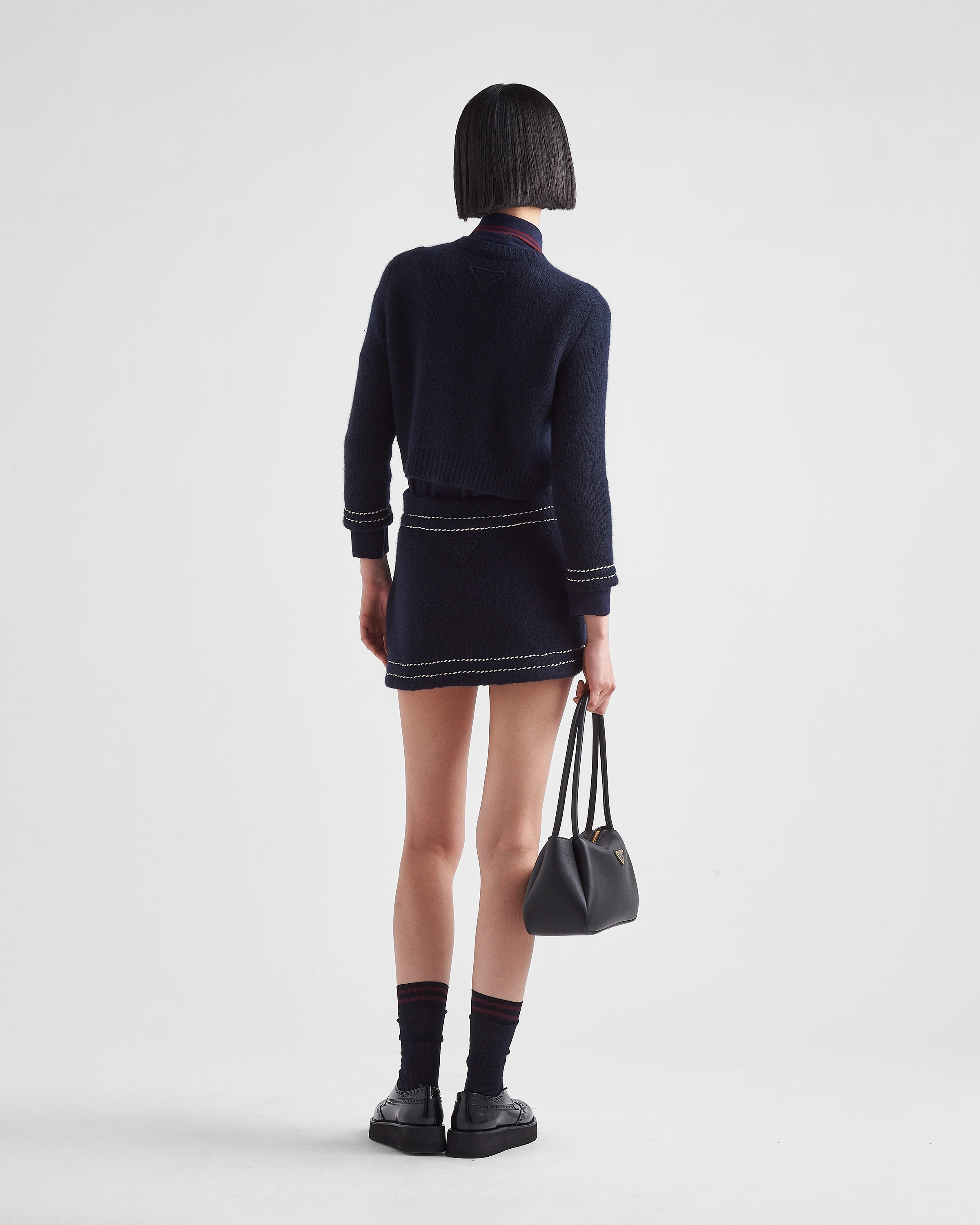 Cashmere miniskirt - 5